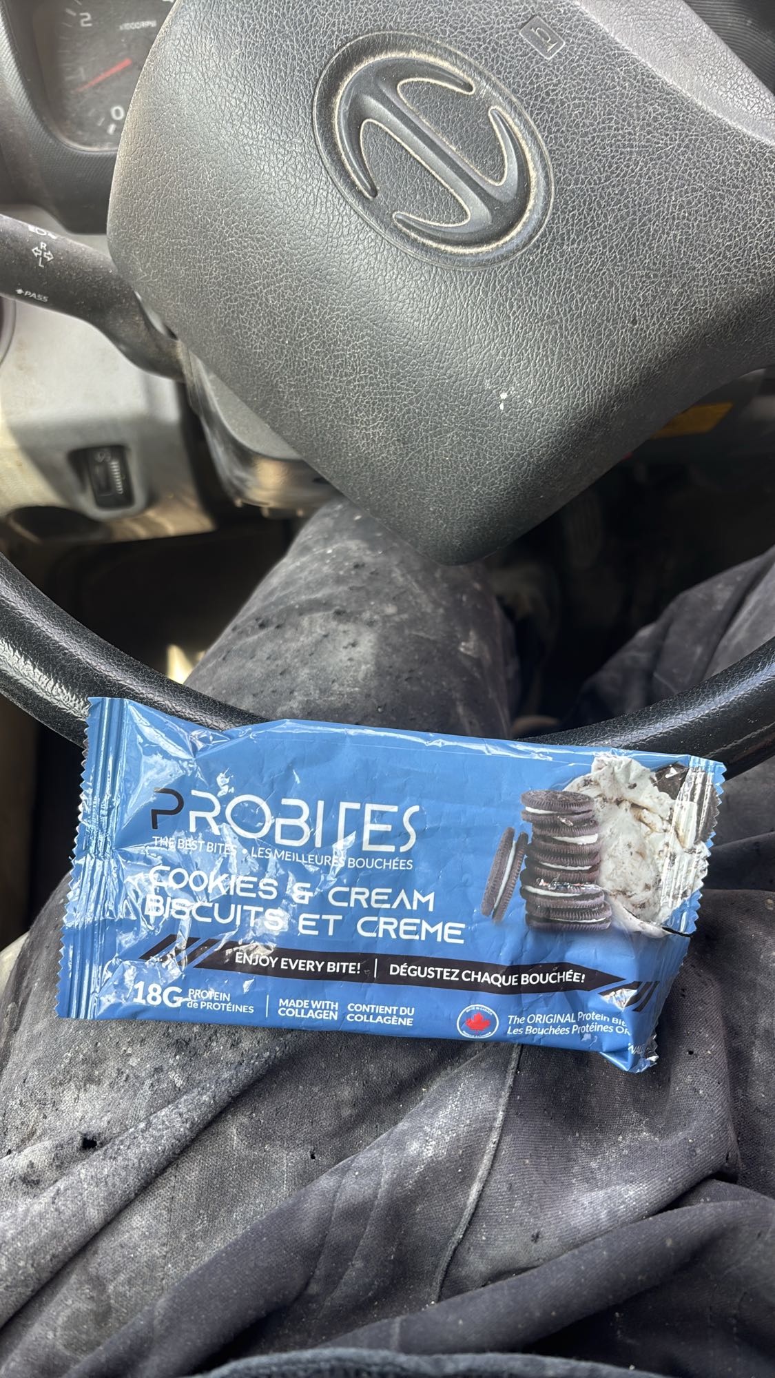 Barre biscuits et crème