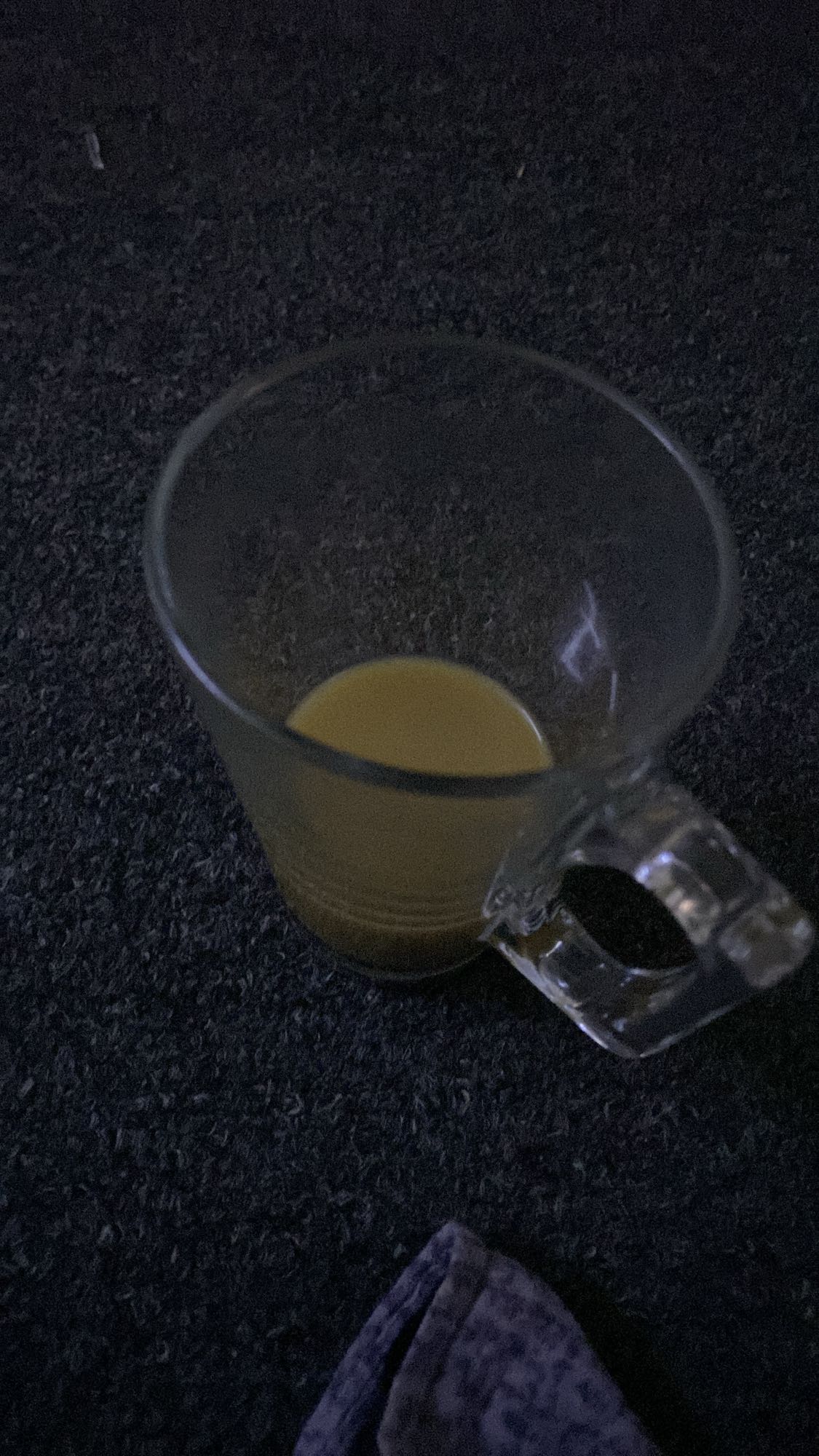 كوب عصير برتقال