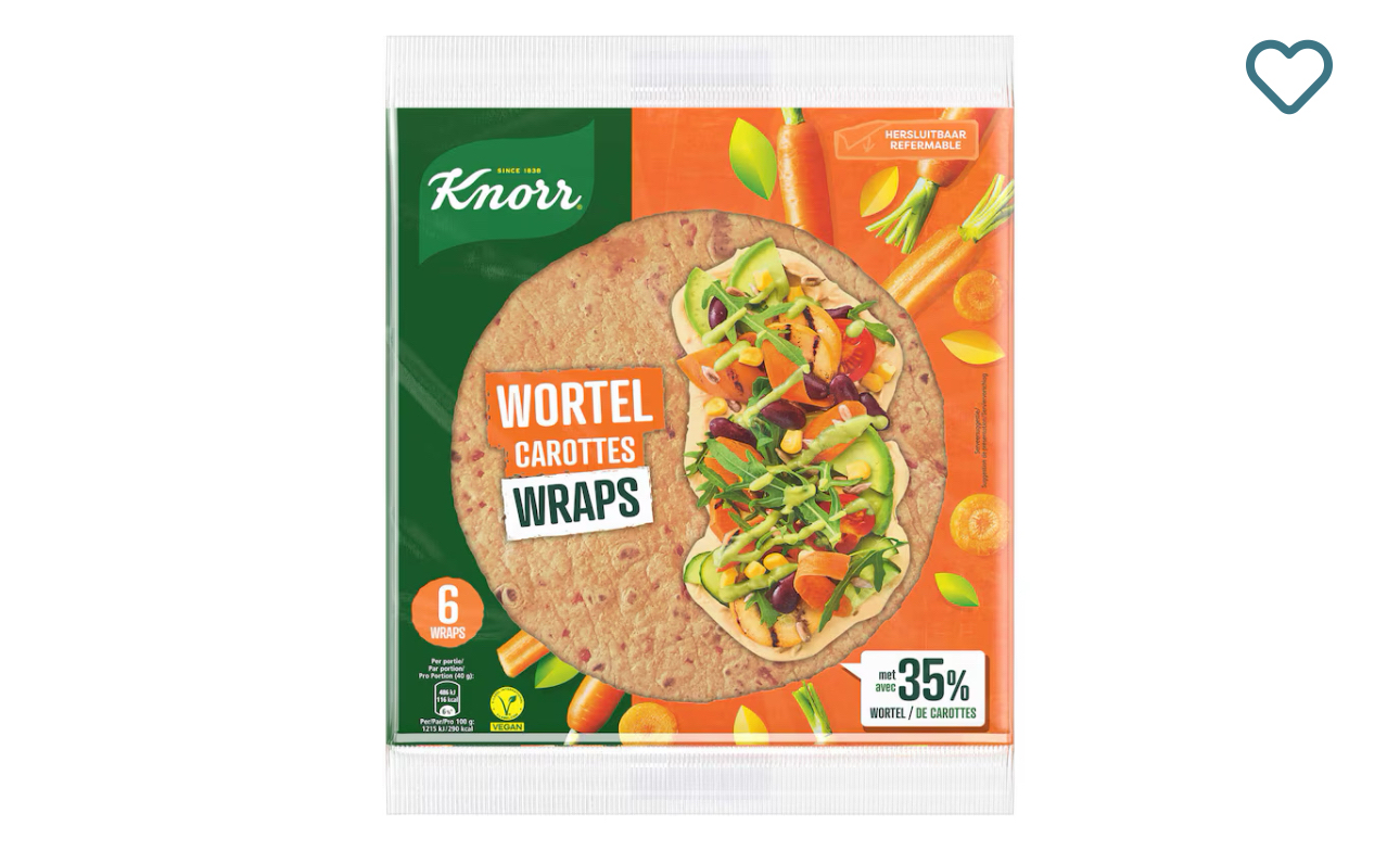 Wraps aux carottes