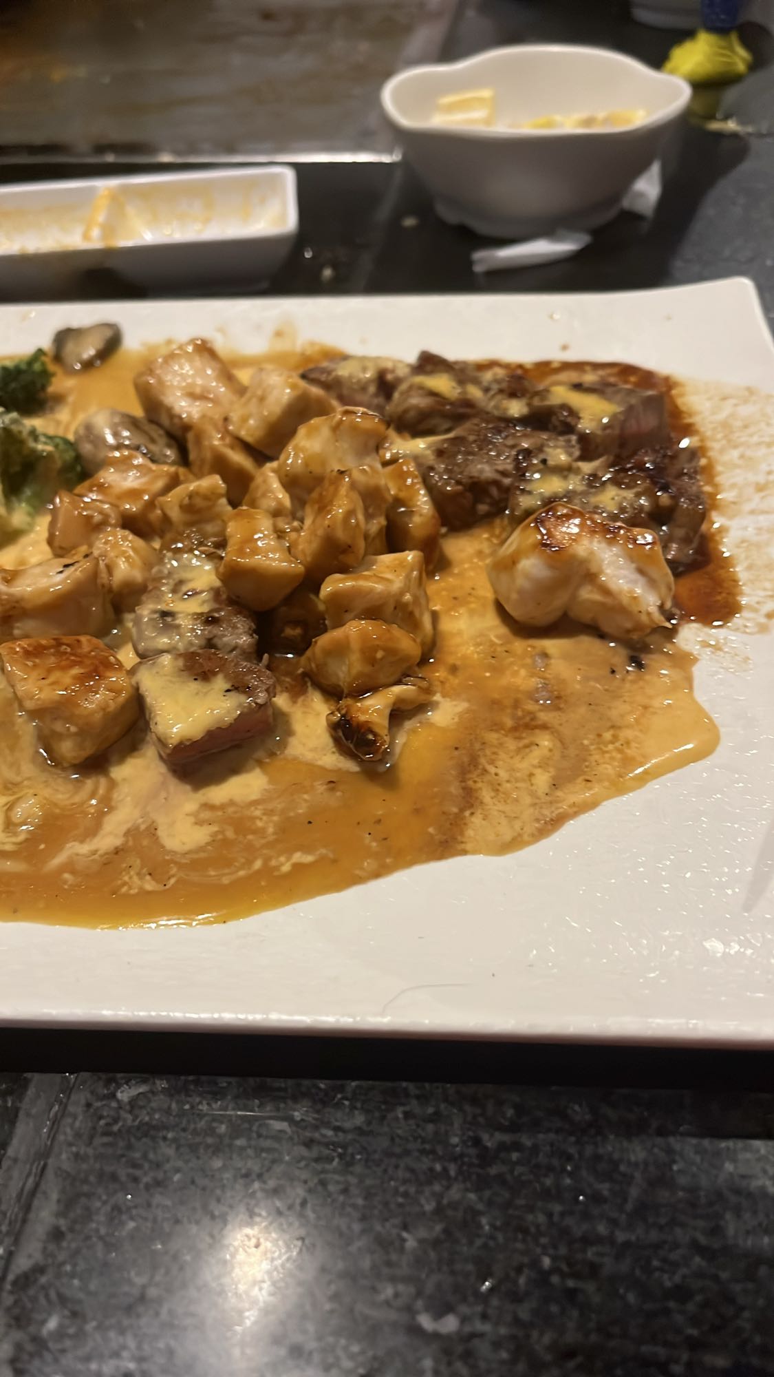 Chicken and Steak Hibachi