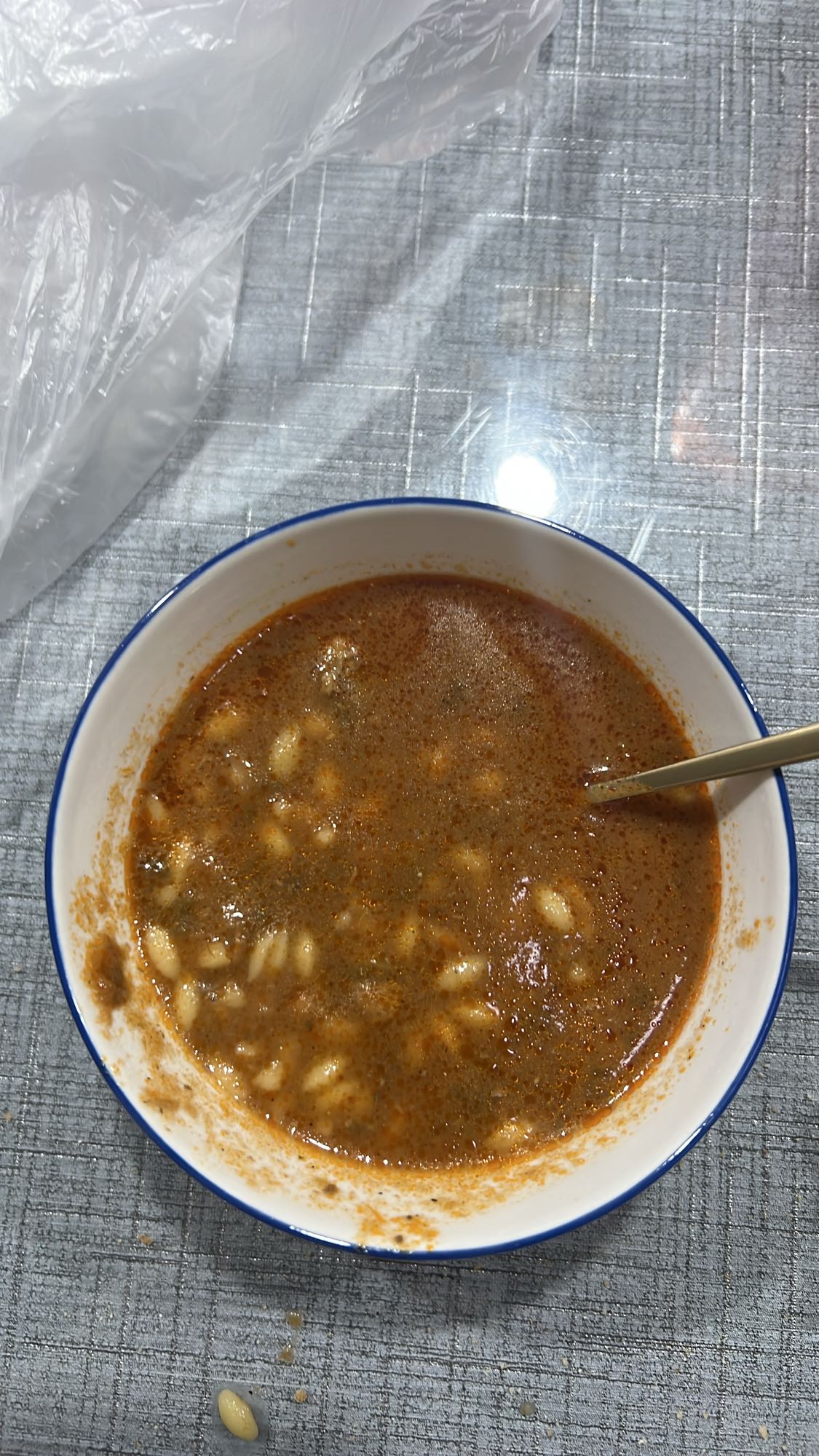 Soupe haricots rouges