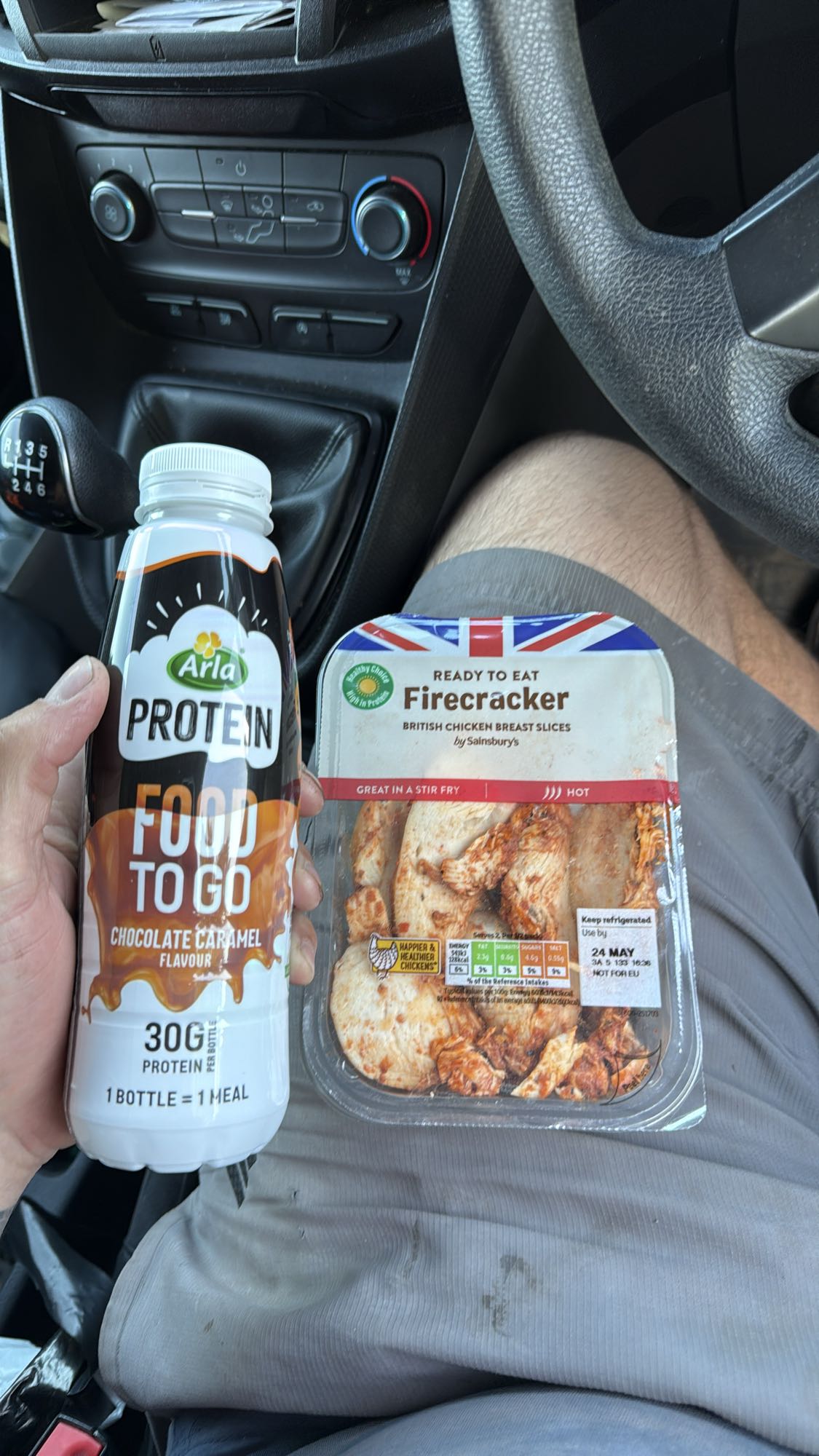 Protein Drink & Chicken