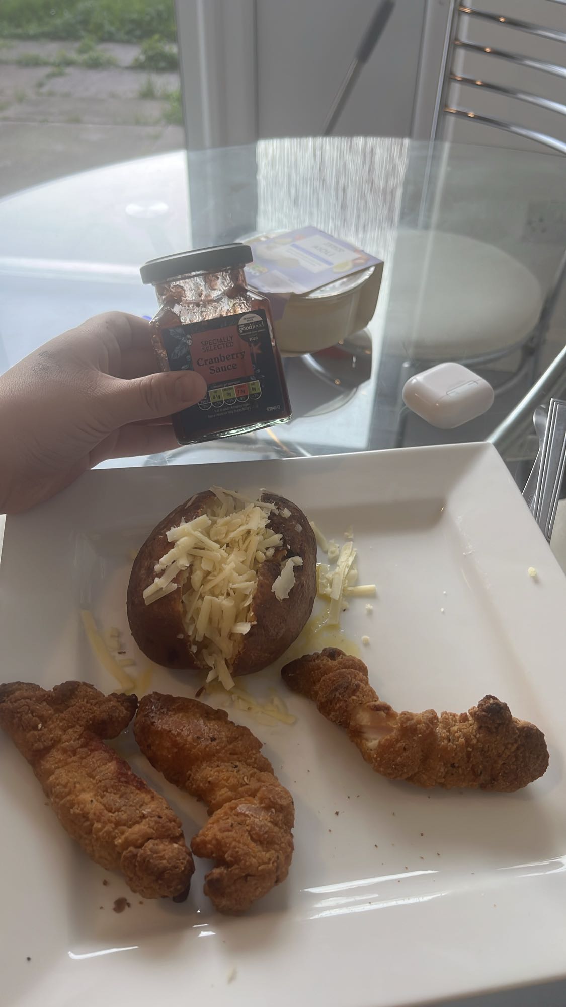 Chicken and Potato Plate