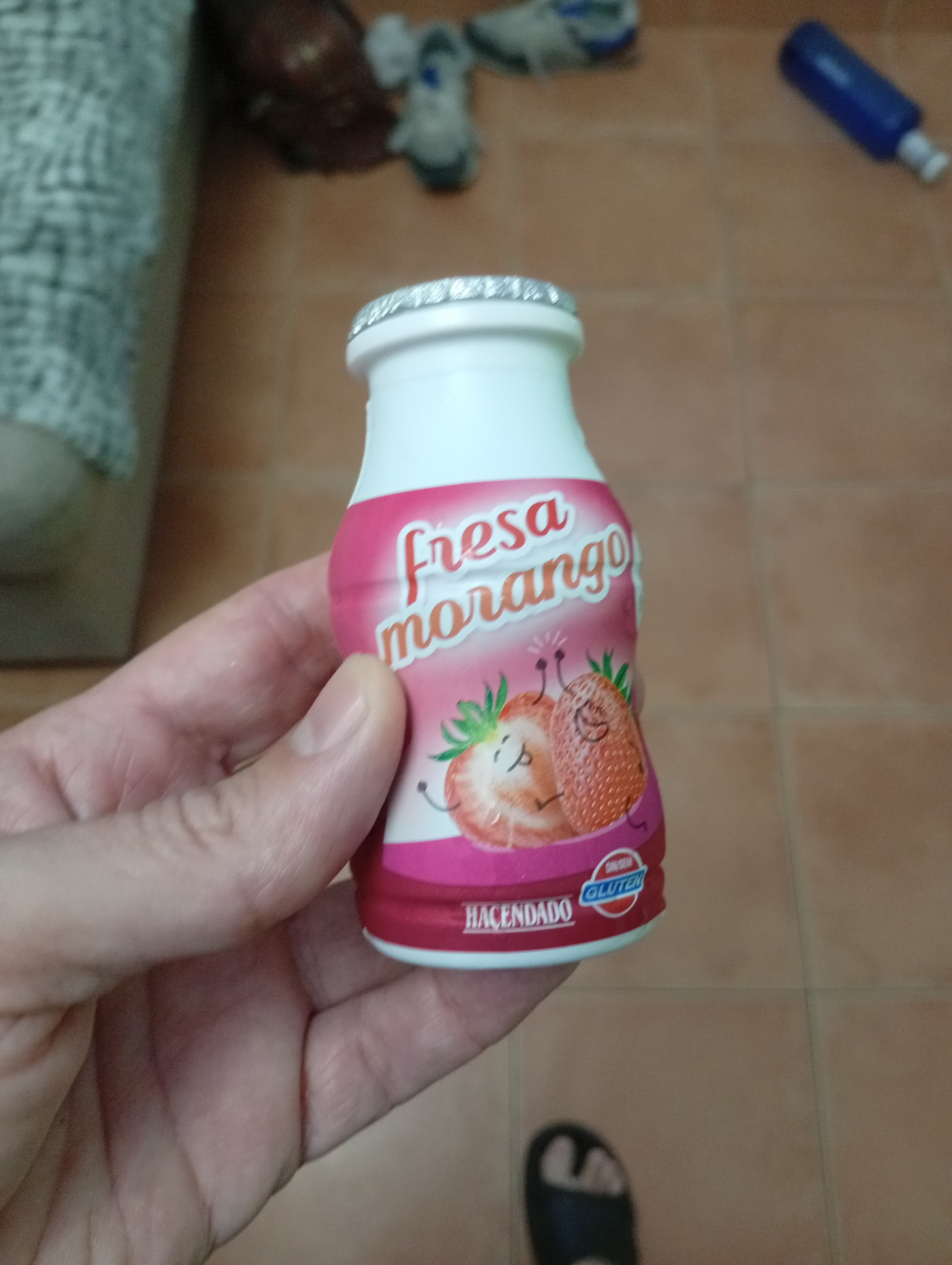 Bebida fresa Hacendado