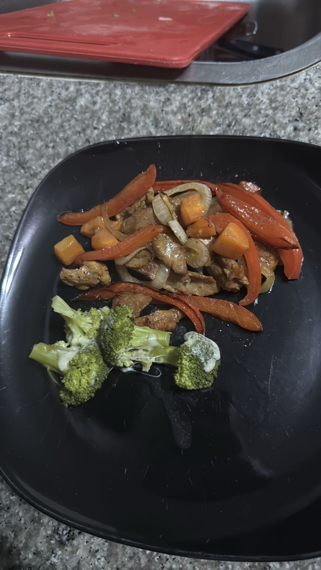 Salteado con verduras