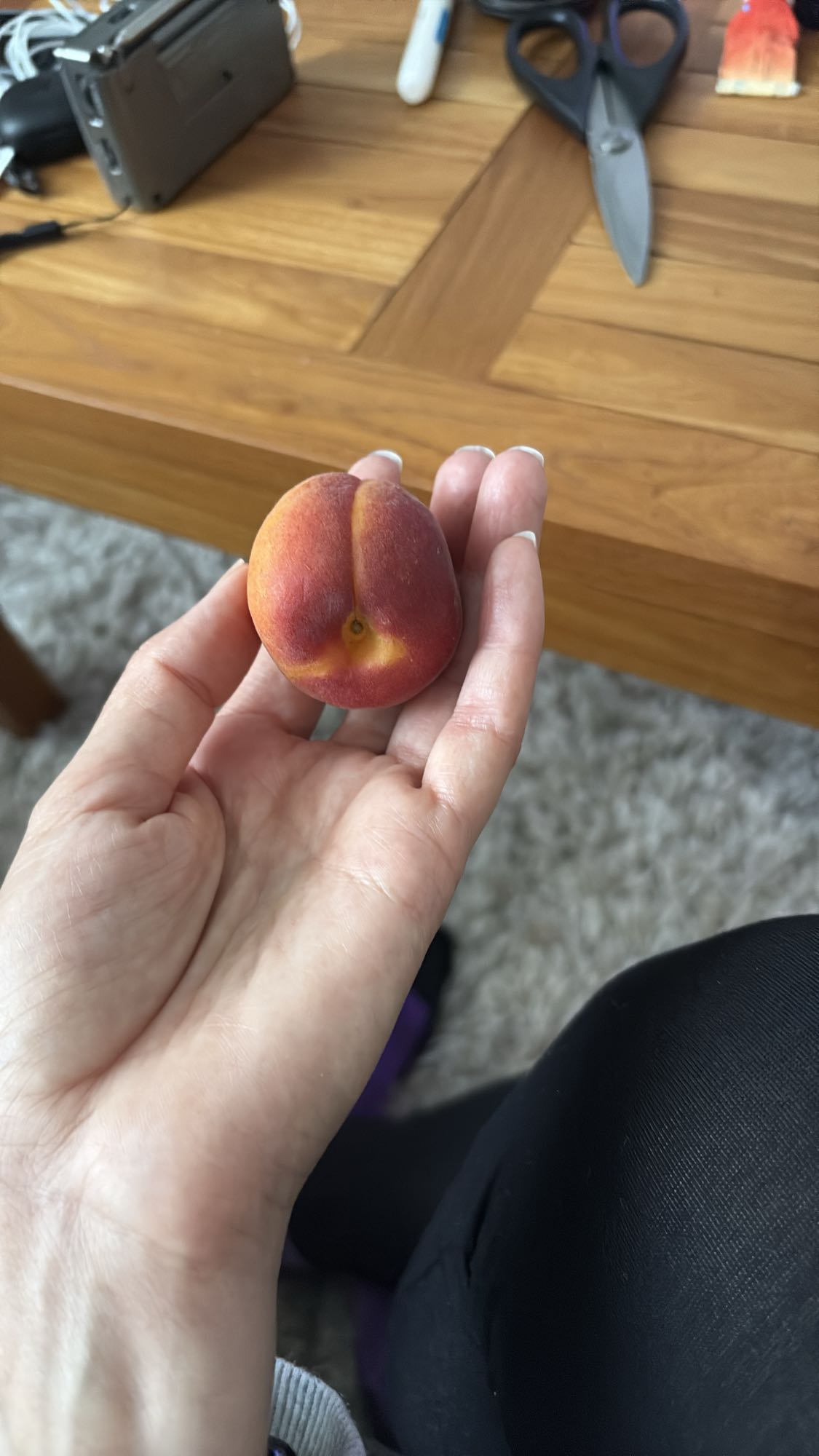 Fresh apricot snack