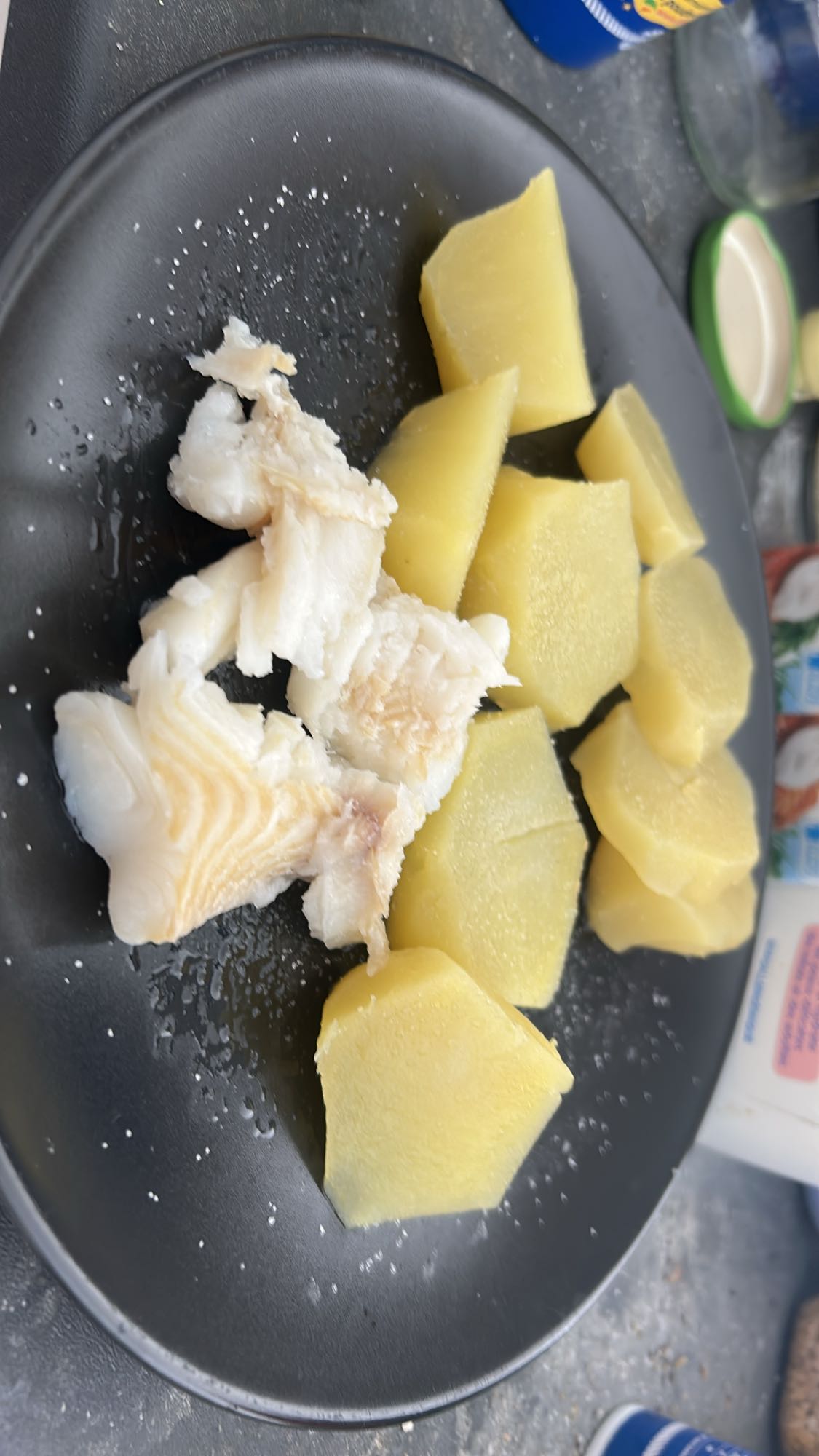 Poisson et pommes de terre