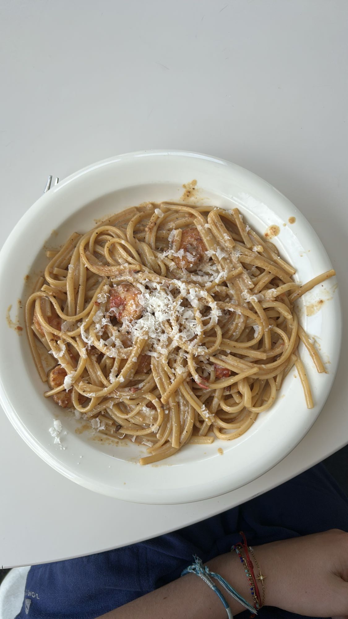 Pâtes sauce tomate fromage