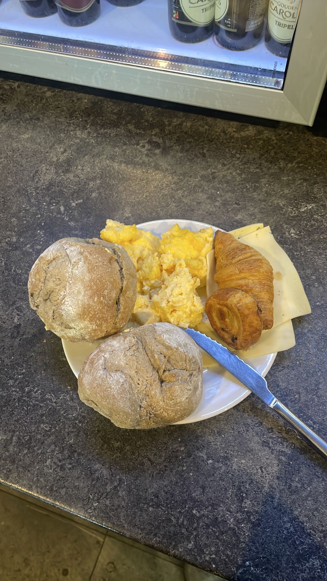 Bread and Egg Breakfast