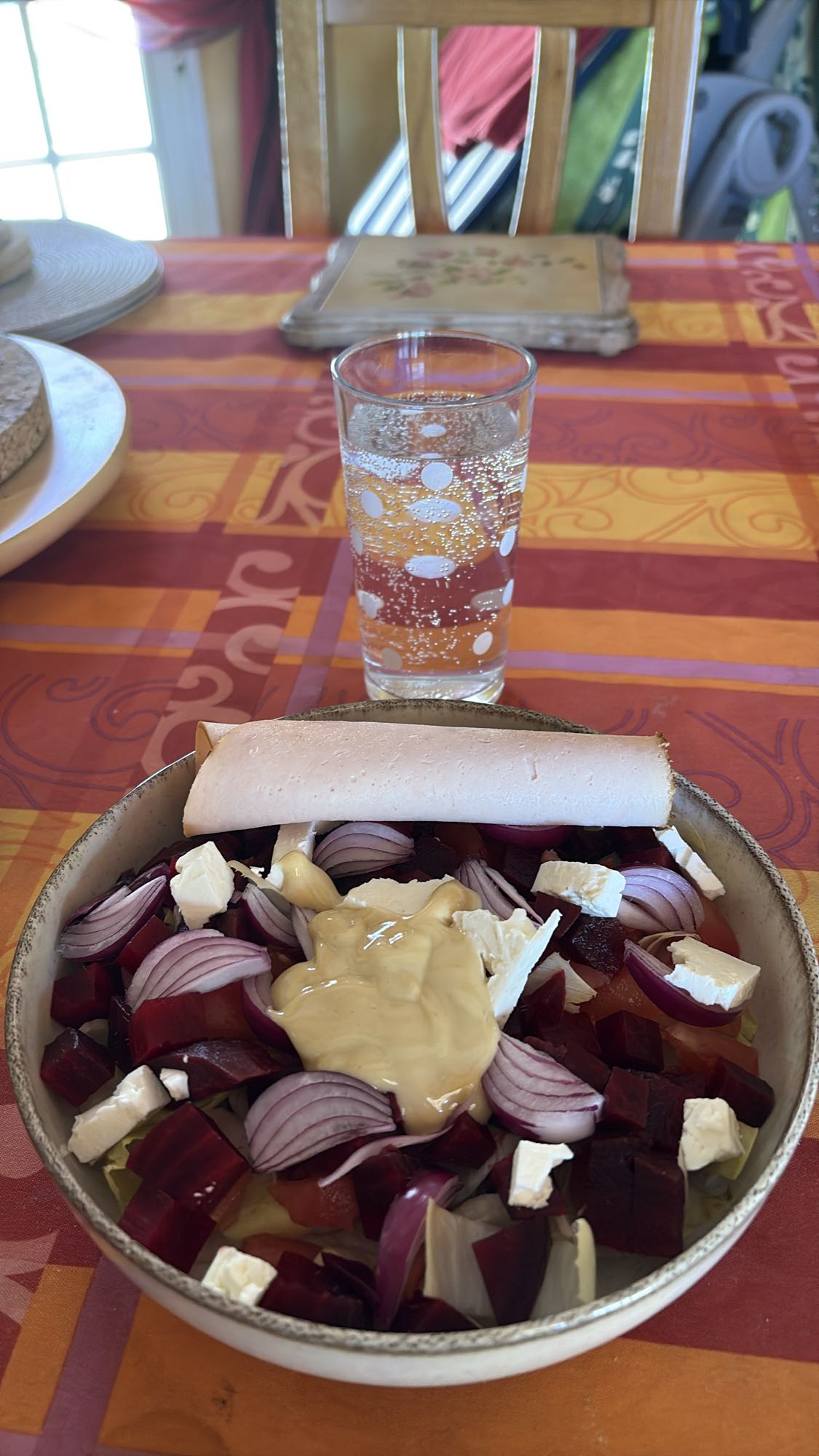 Salade betterave fromage