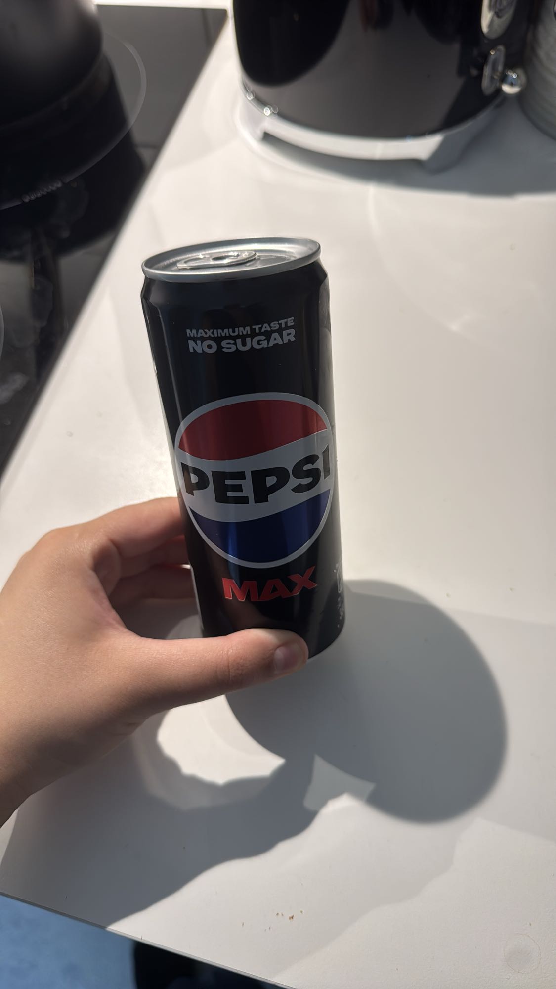 Pepsi Max burk