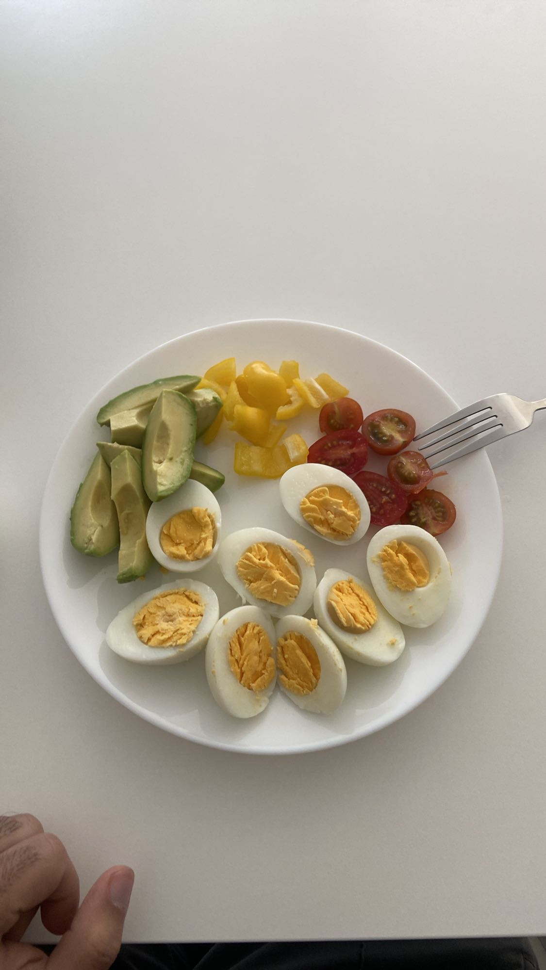 Egg and Veggie Plate