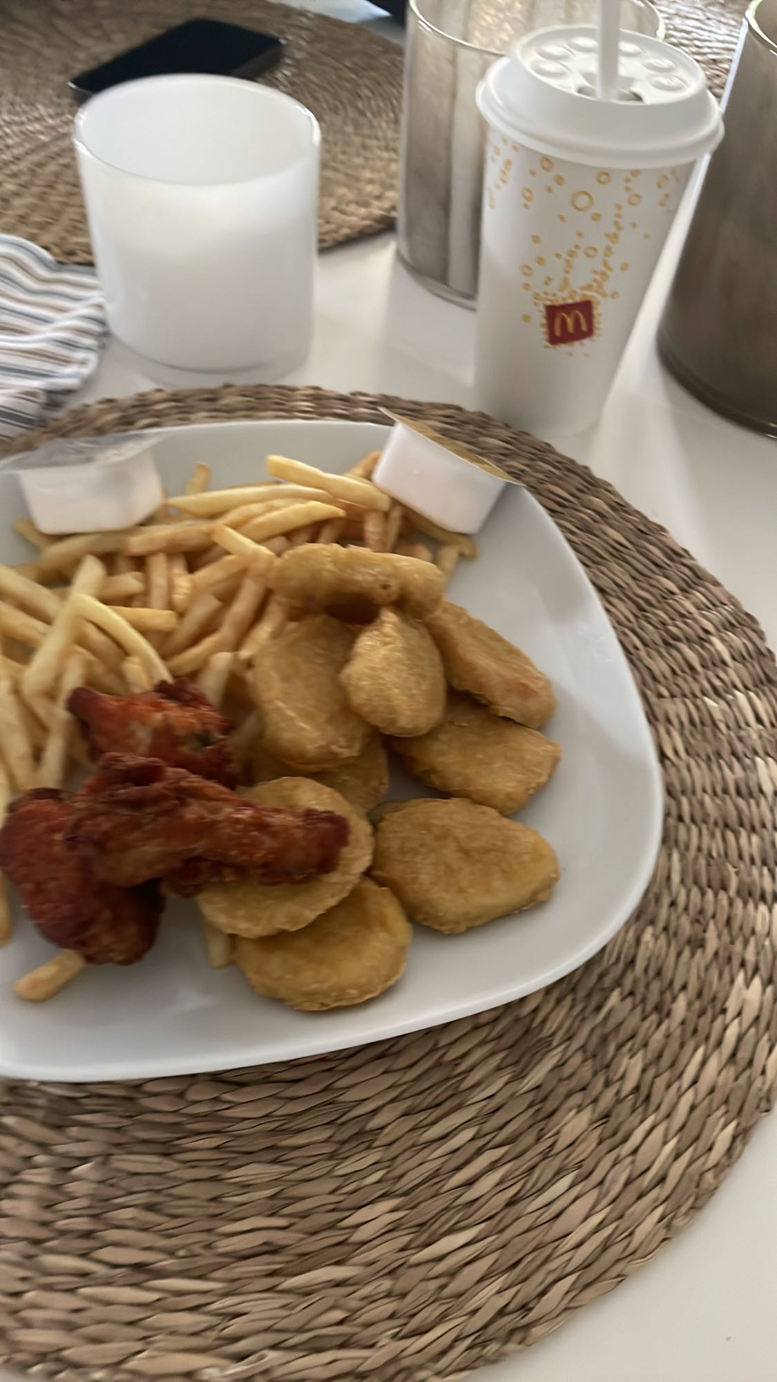 Snabbmatsmix tallrik