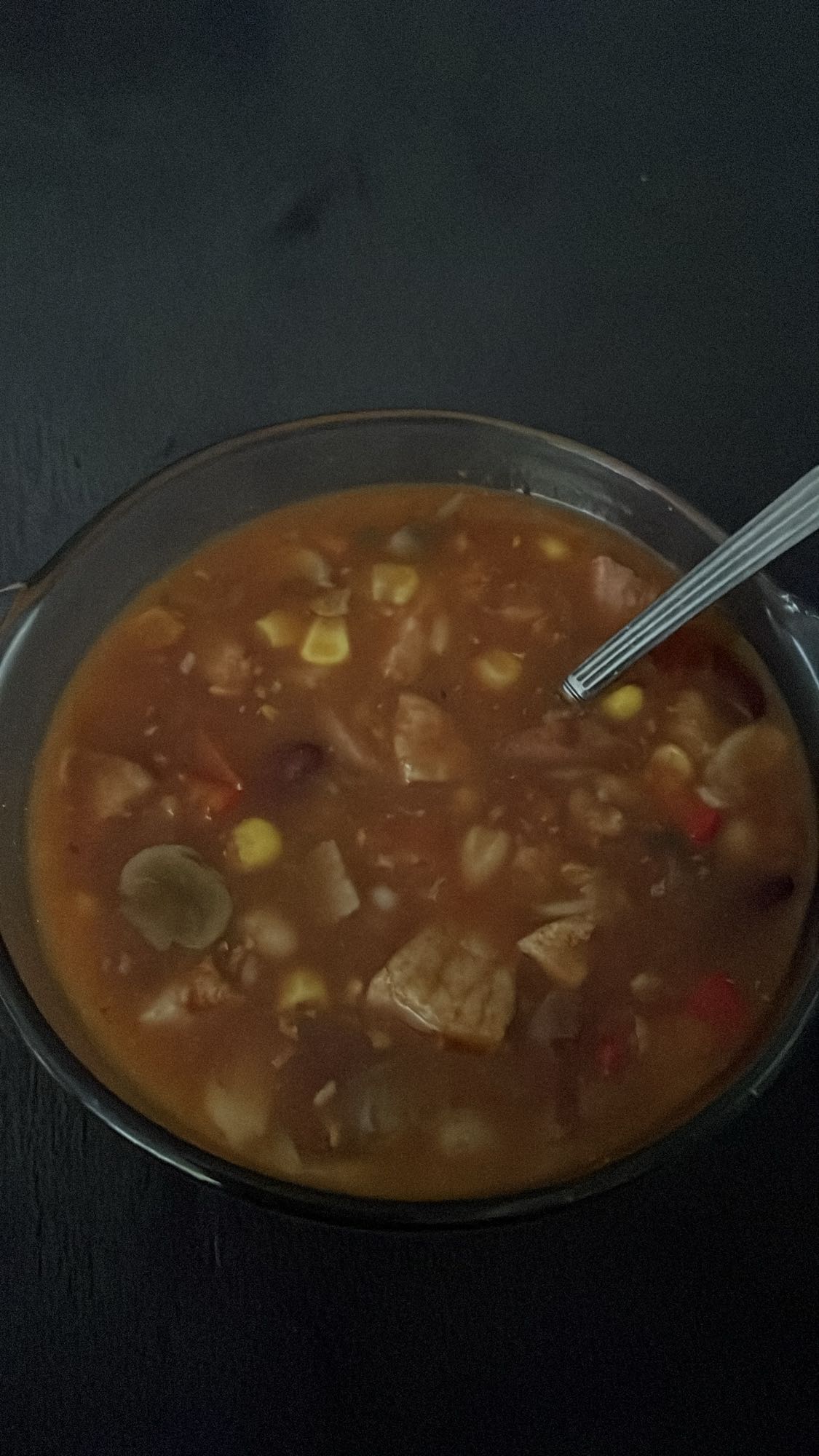 Zupa warzywna z kurczakiem