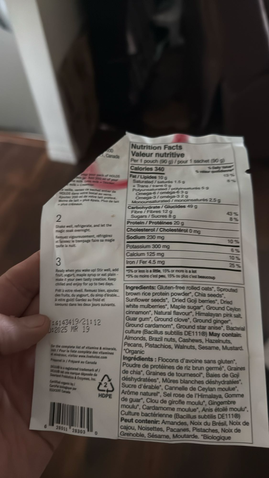 Mélange avoine protéiné