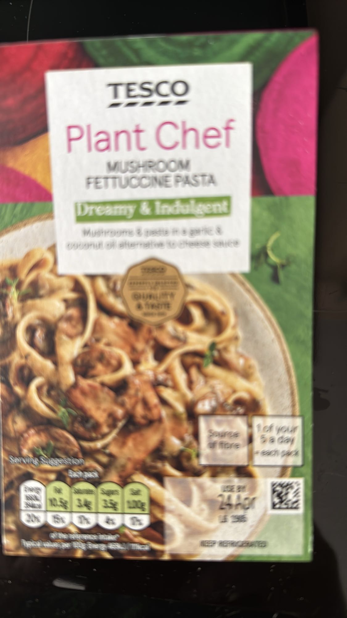 Mushroom Fettuccine Pasta