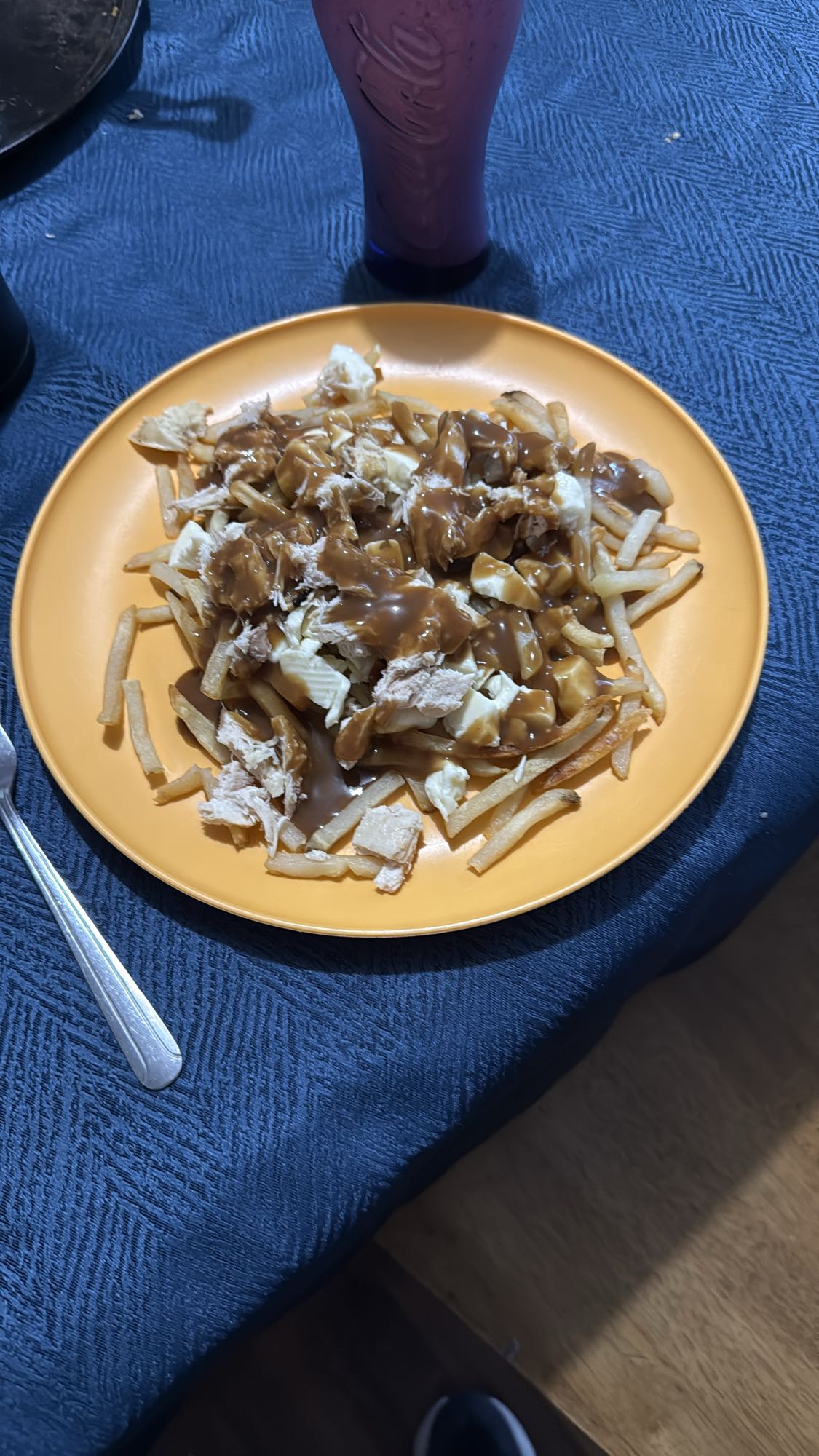 Poutine au poulet