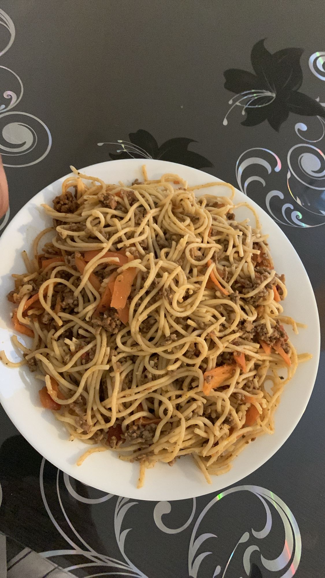 Köttfärsspaghetti