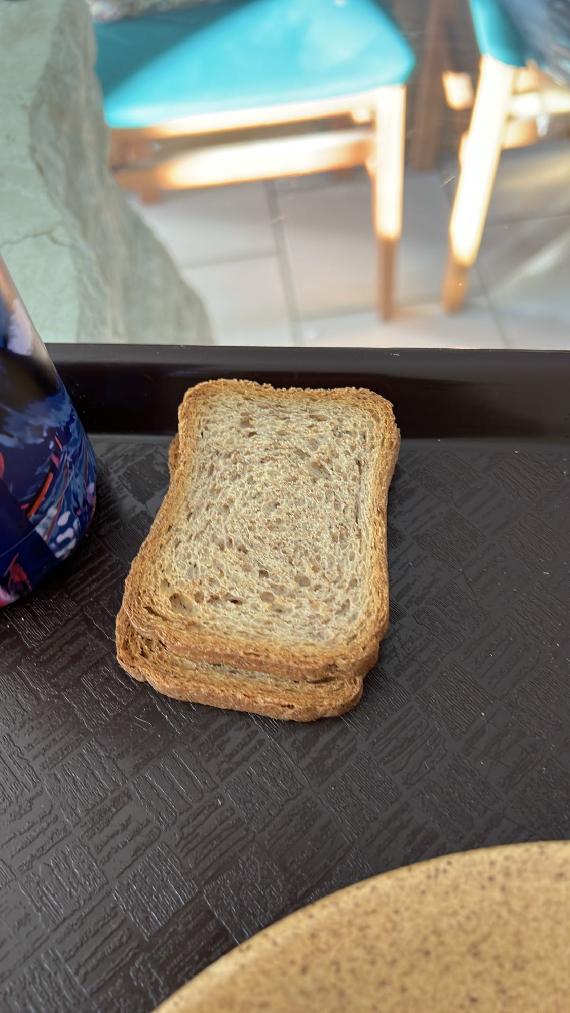 Tartines de pain complet