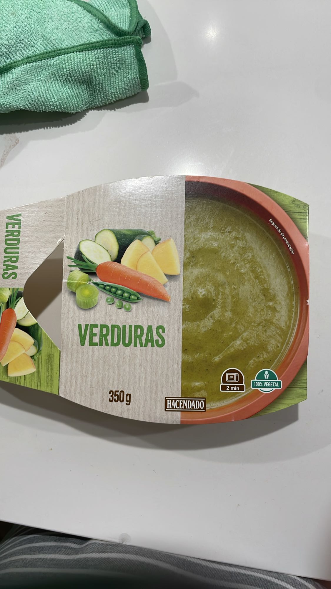 Crema de verduras