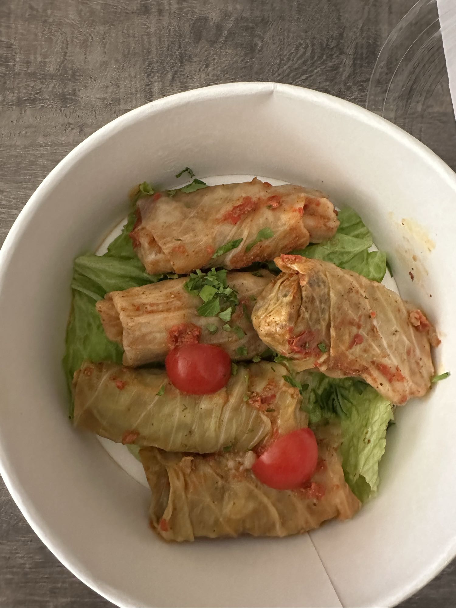 Голубцы с овощами