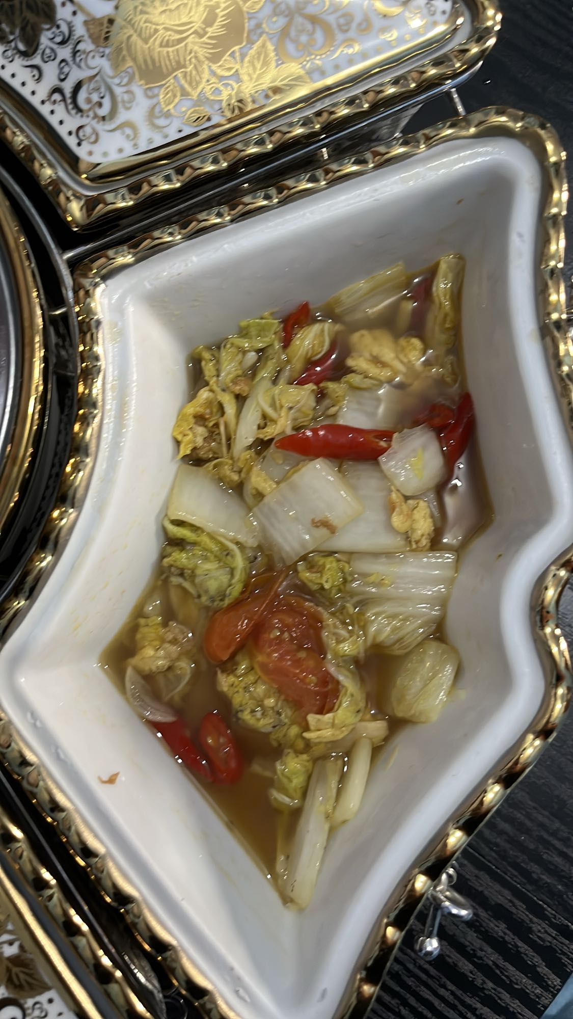 Sayur pedas tomat sawi