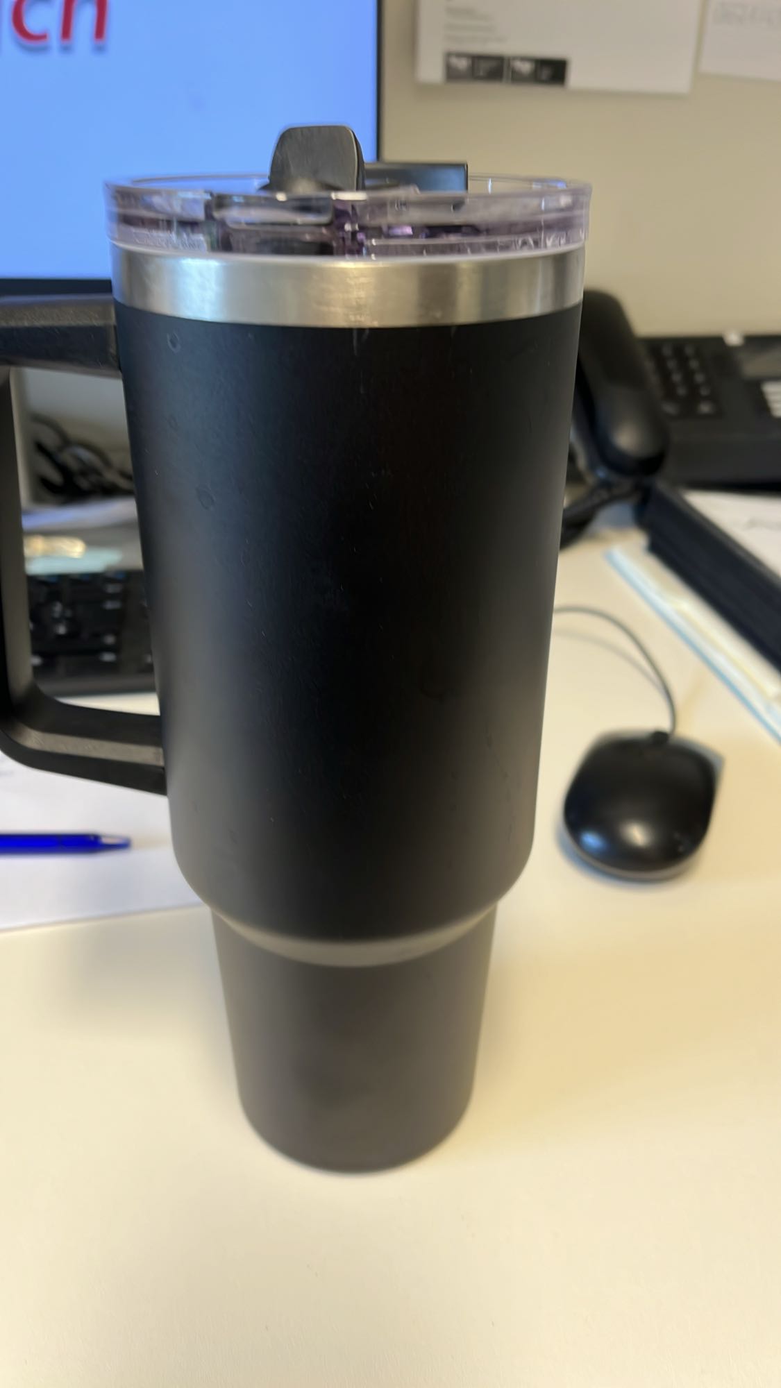 Bebida en vaso térmico