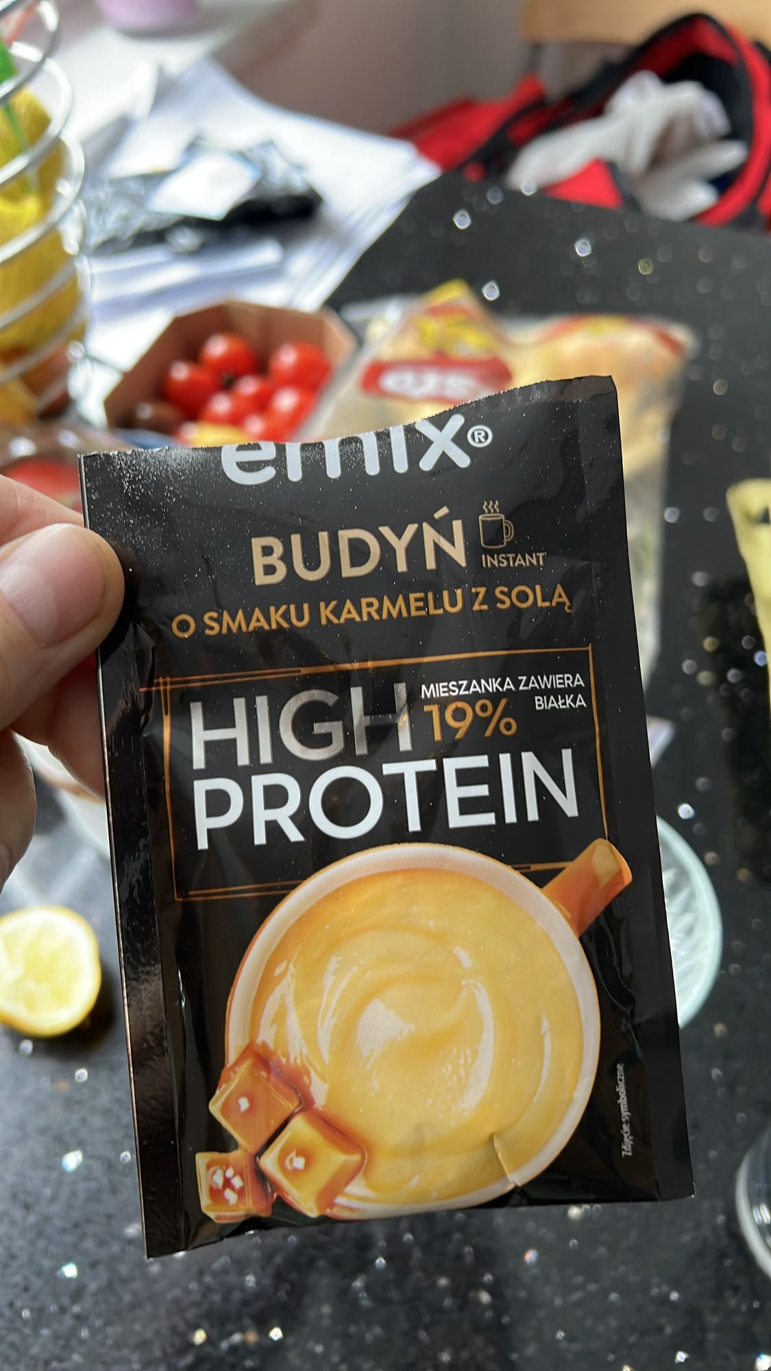 Budyń karmelowy high protein