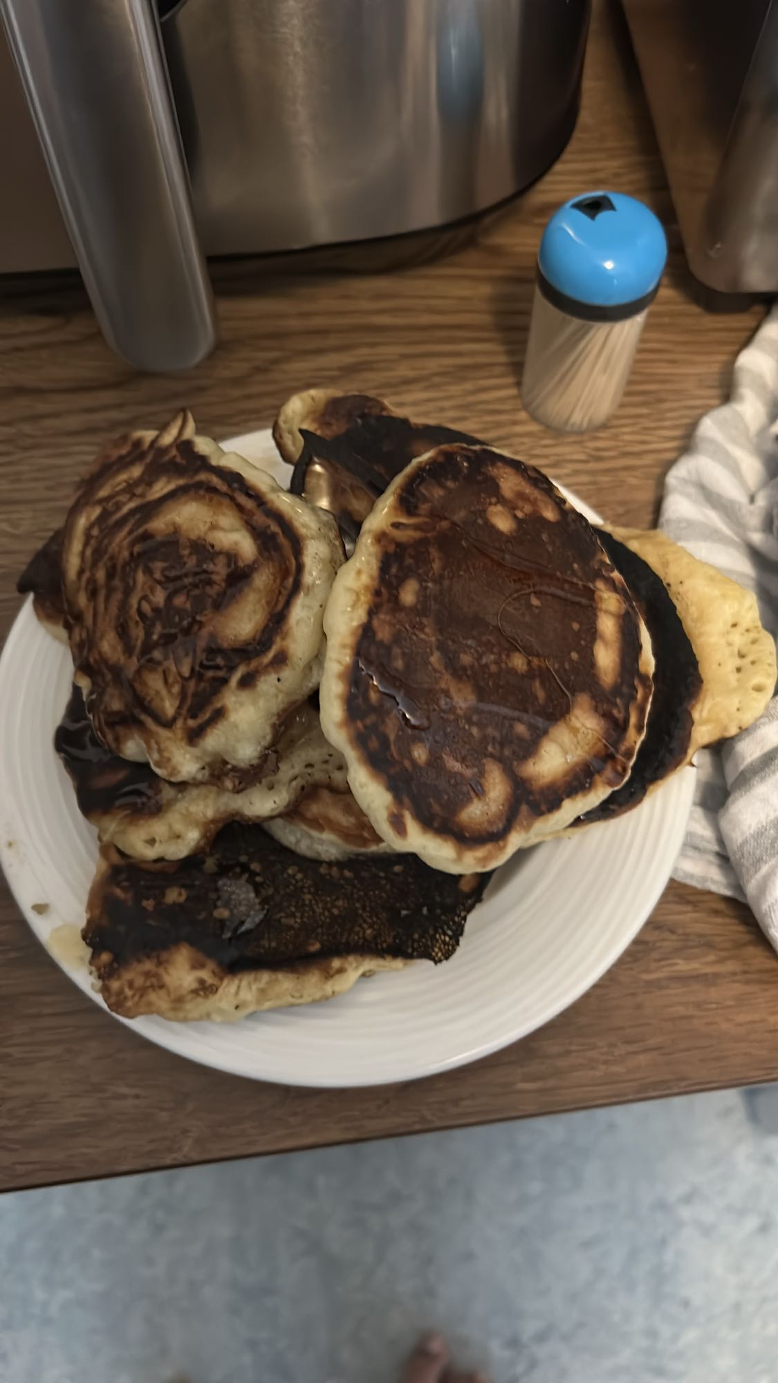 Burnt Pancakes