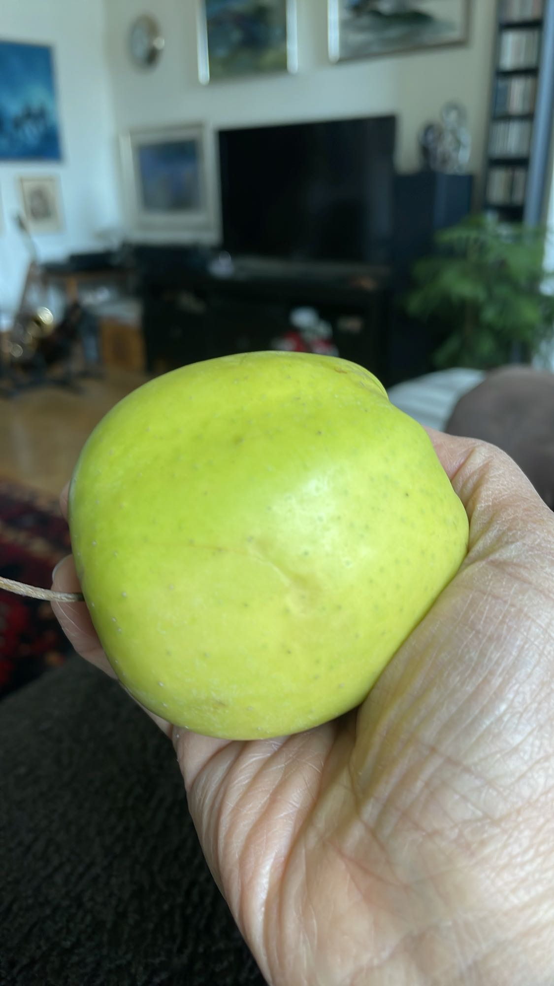 Grönt äpple