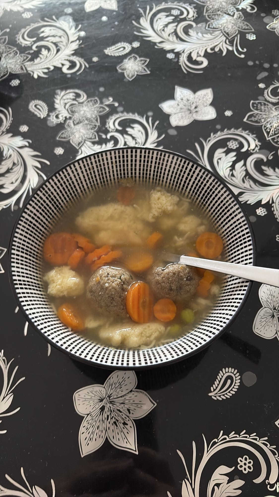 Zöldségleves gombóccal