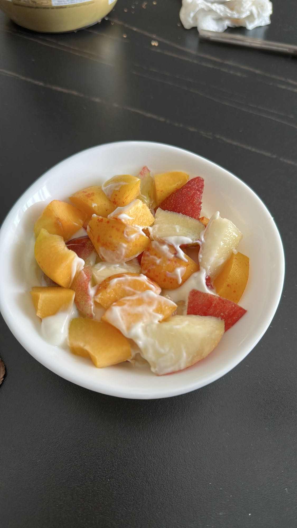 Salade de fruits au yaourt