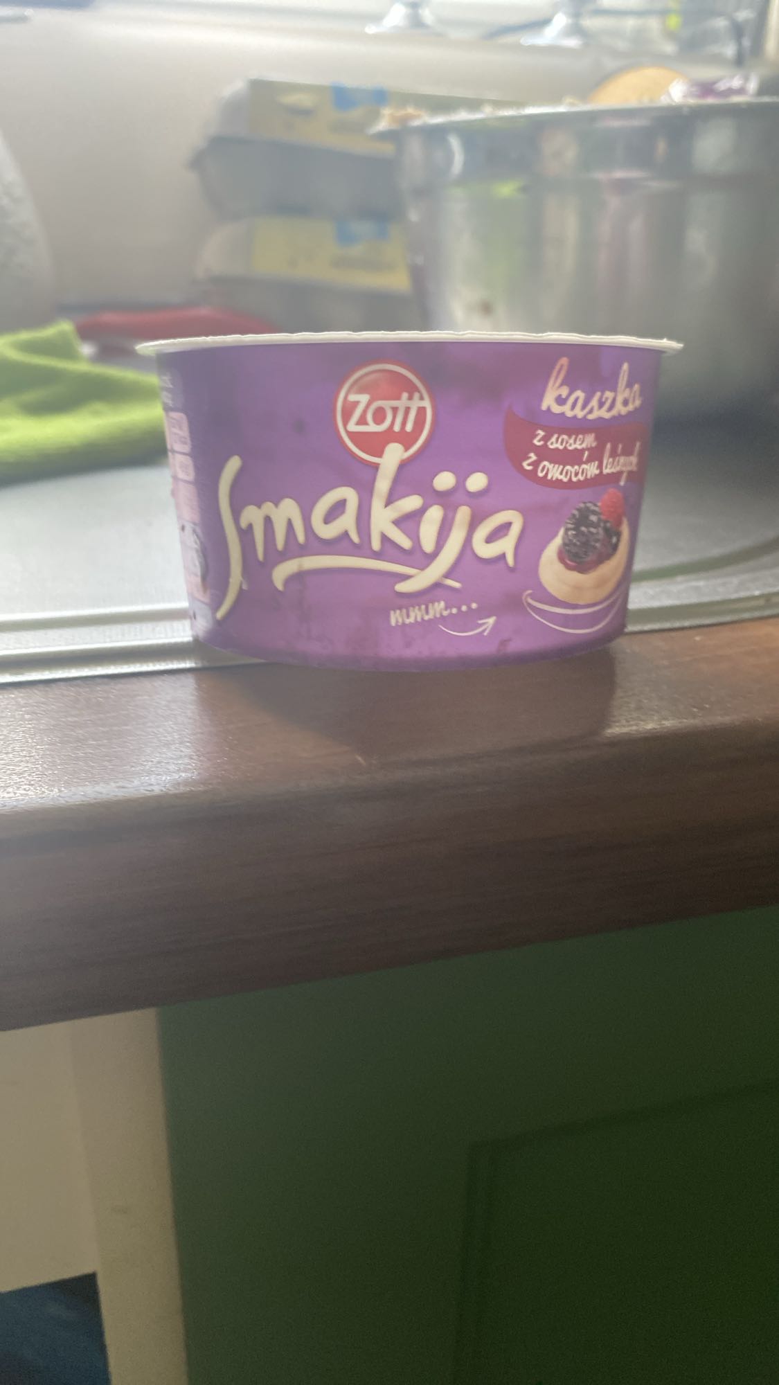 Kaszka z owocami leśnymi