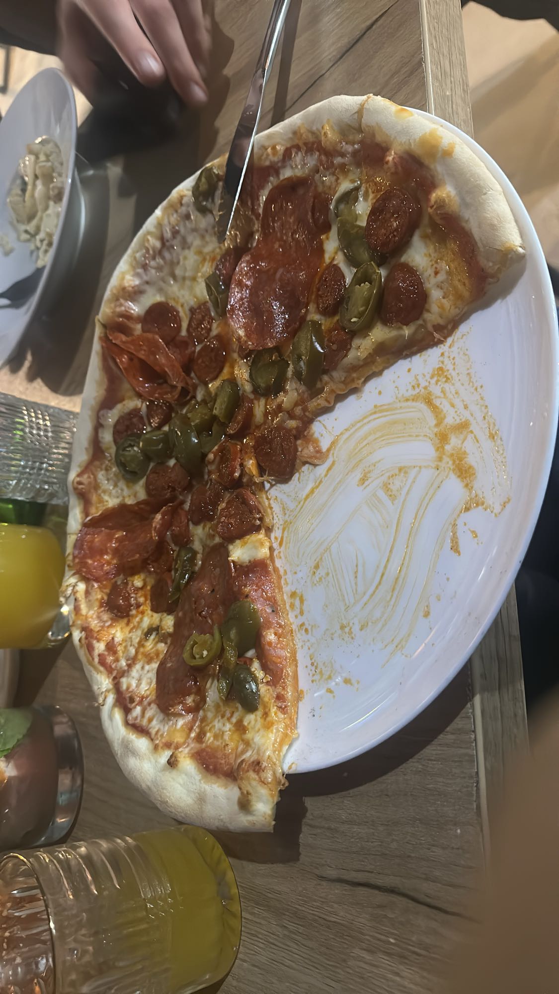 Pizza pepperoni z jalapeno
