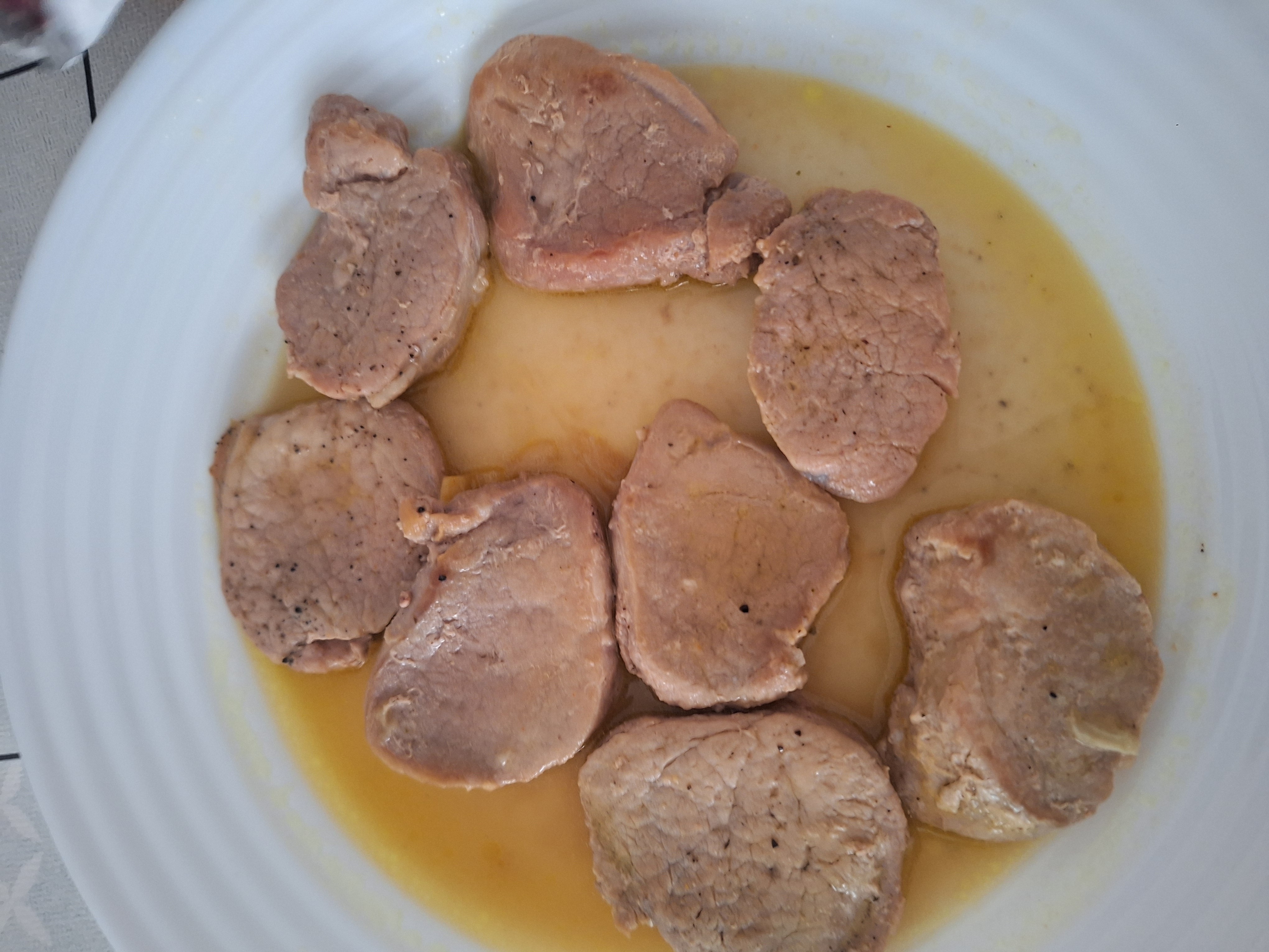 Lomo de cerdo al jugo