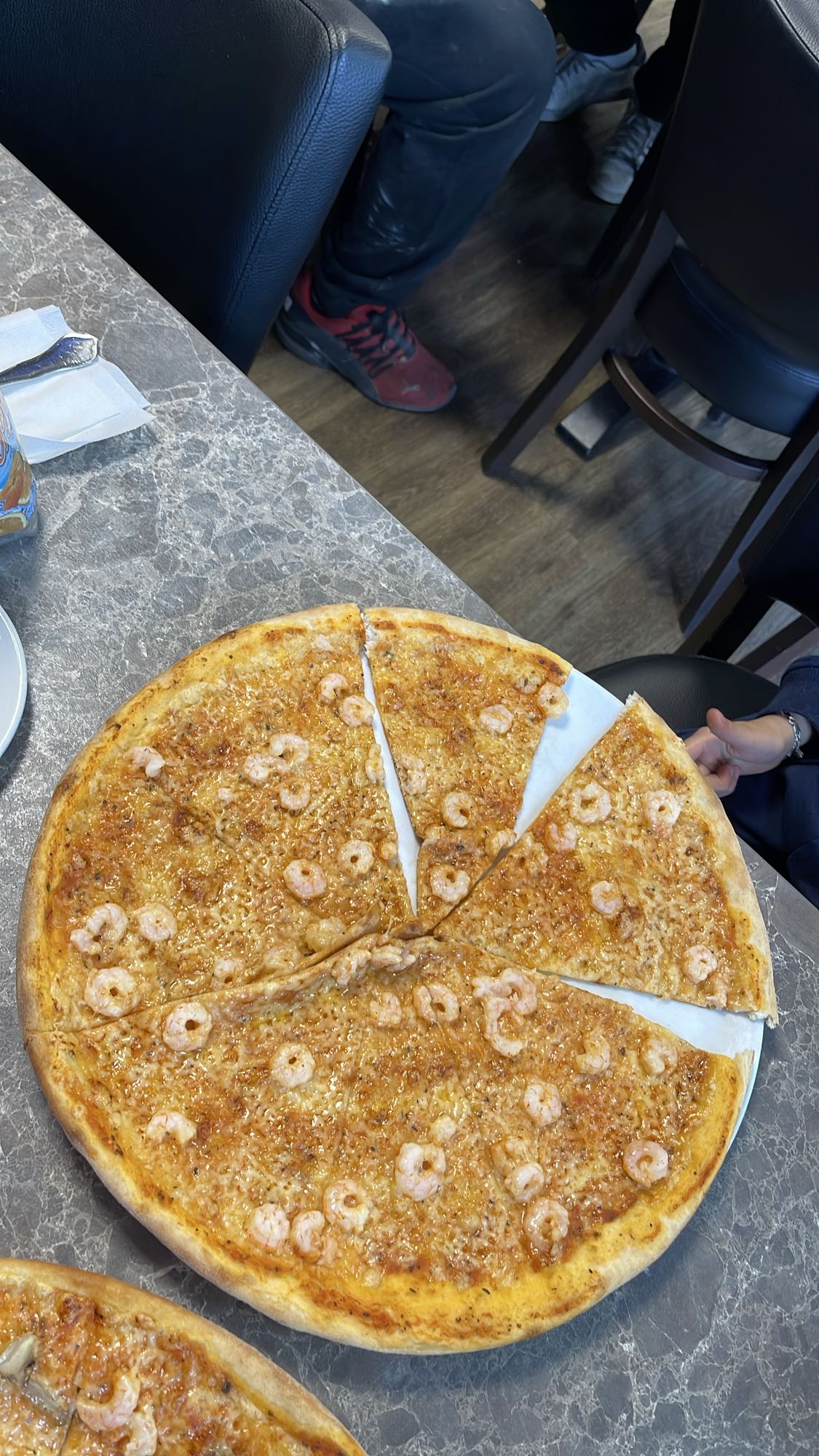 Räkpizza