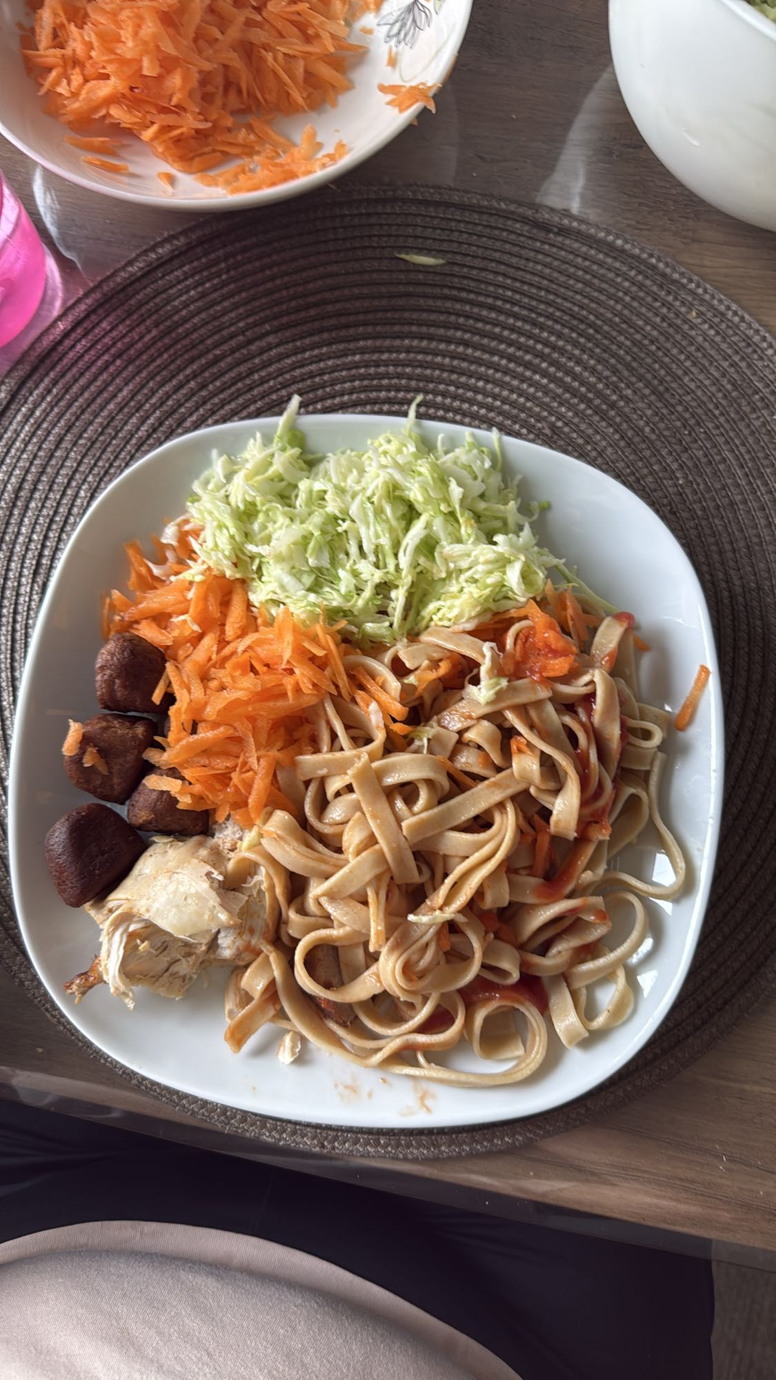 Pasta med grönsaker