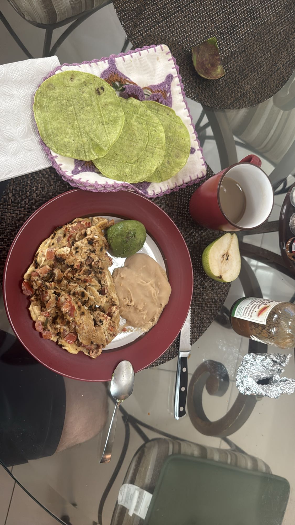 Desayuno mexicano completo
