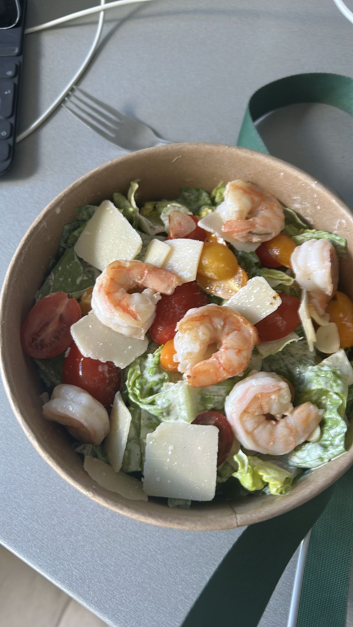 Sałatka z krewetkami