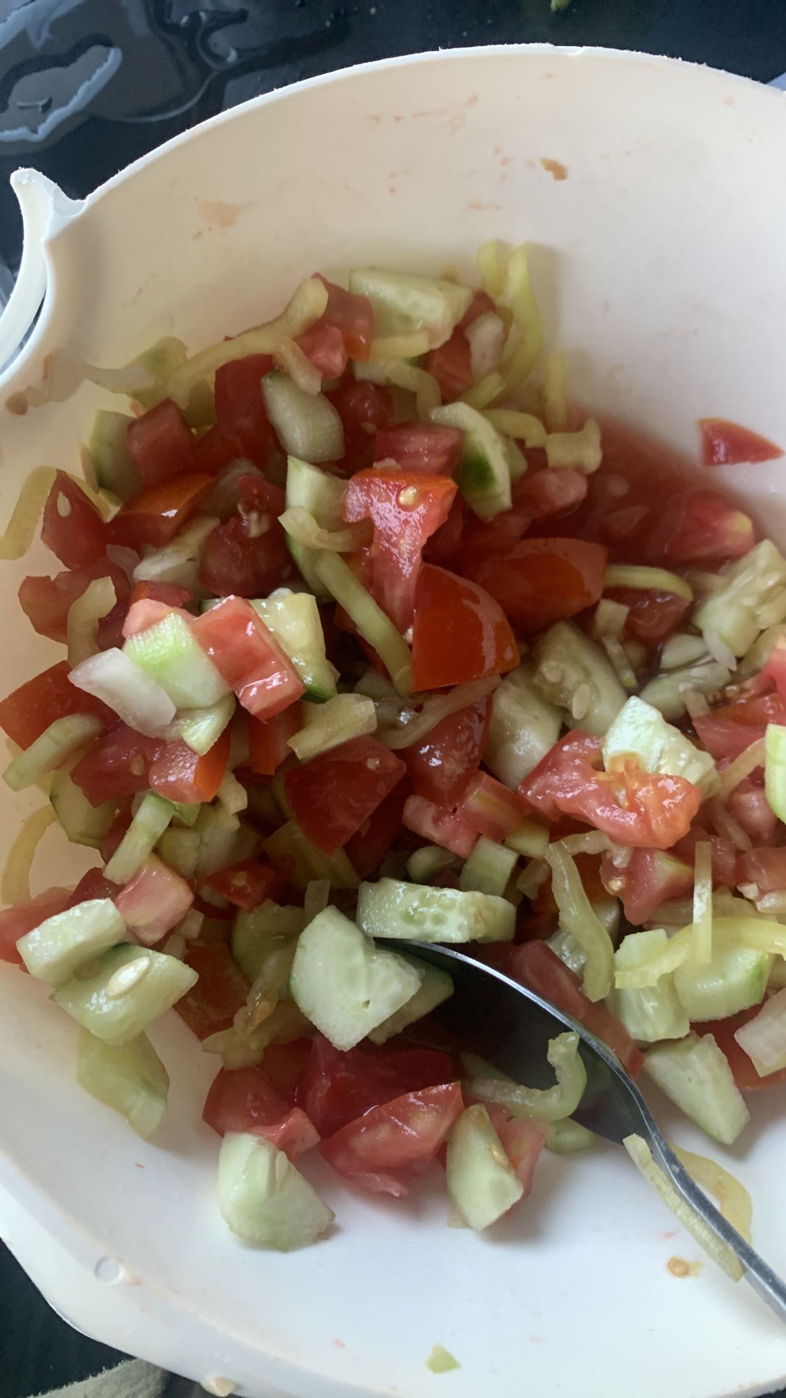 Tomato Cucumber Salad