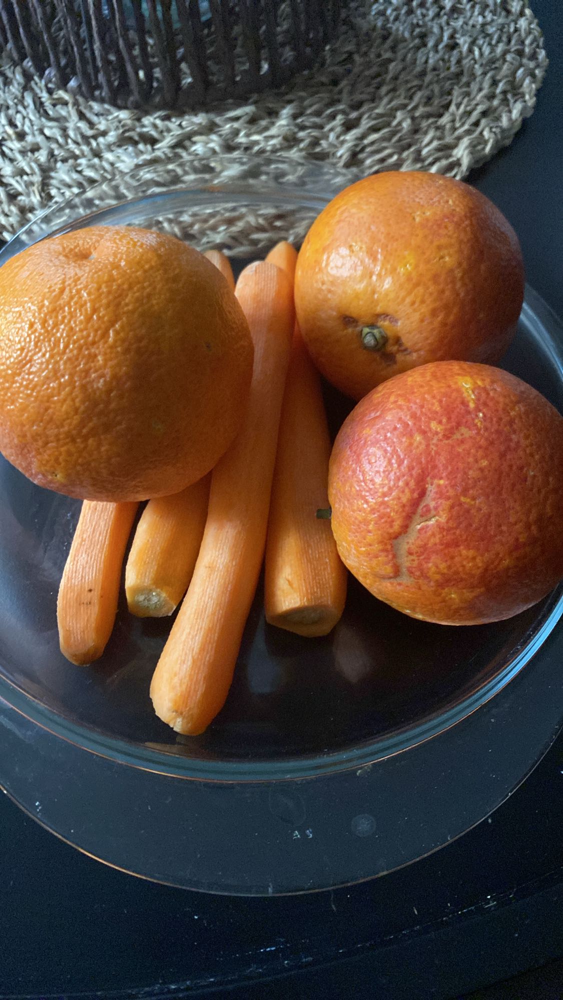 Sinaasappels en wortels