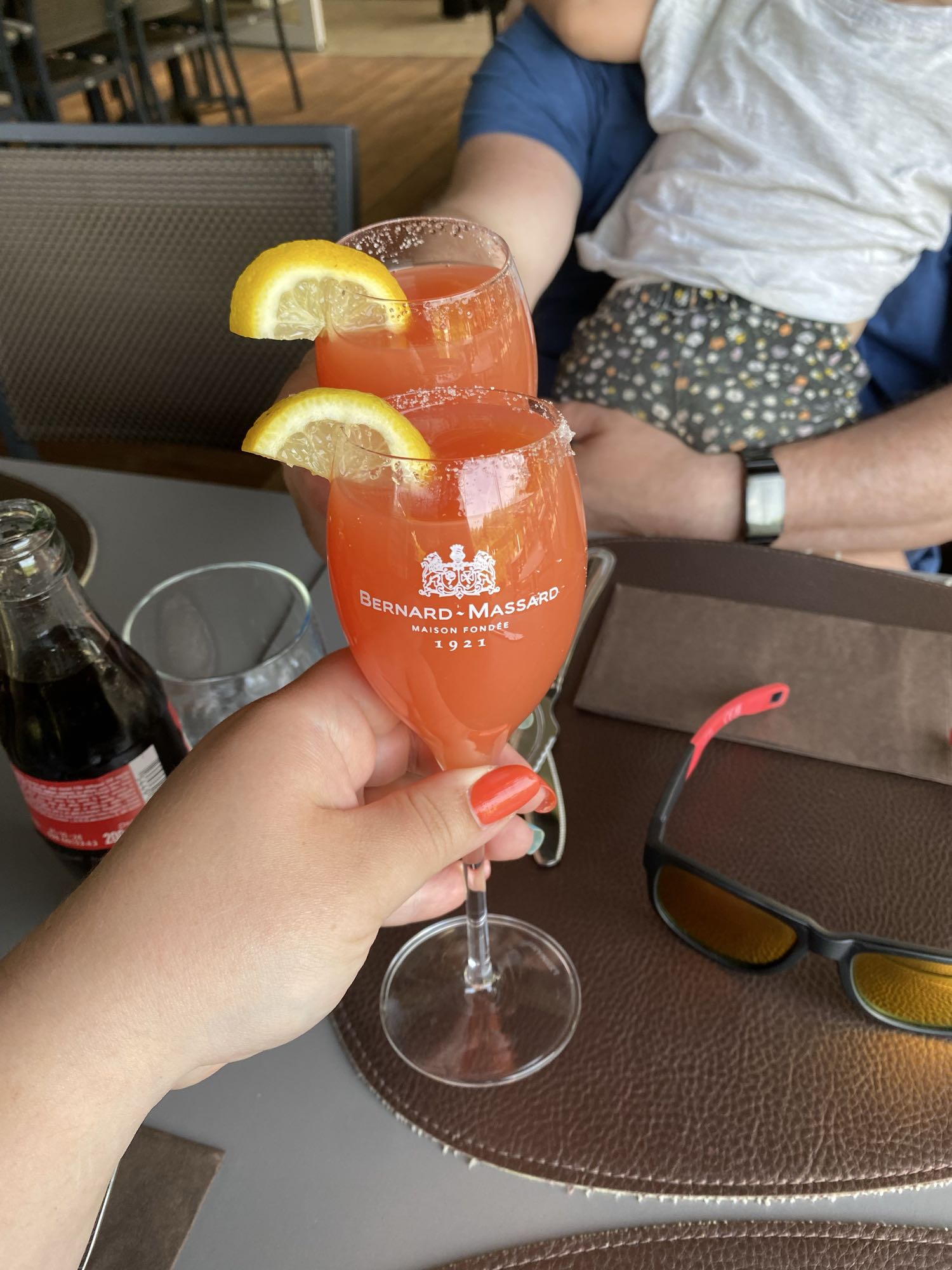 Fruitige cocktail met citroen