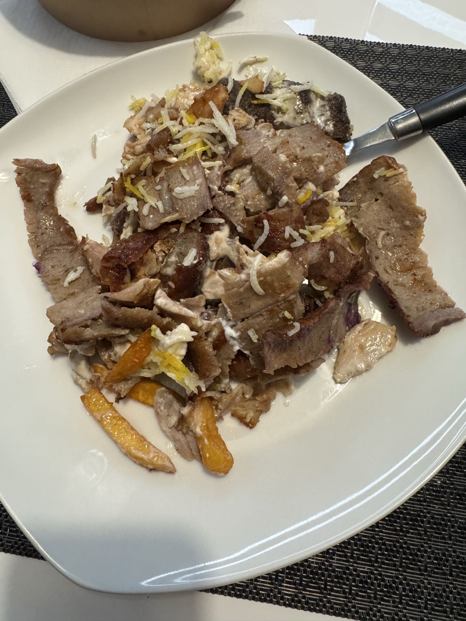 Gyros ohne Pommes
