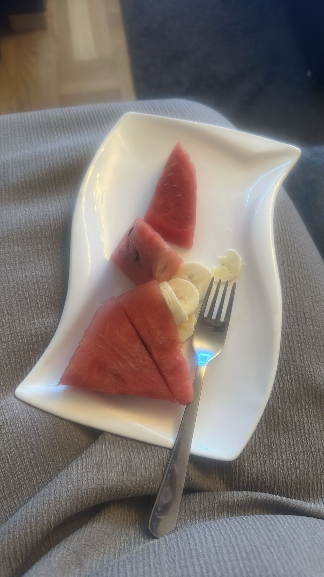 Vattenmelon och banan