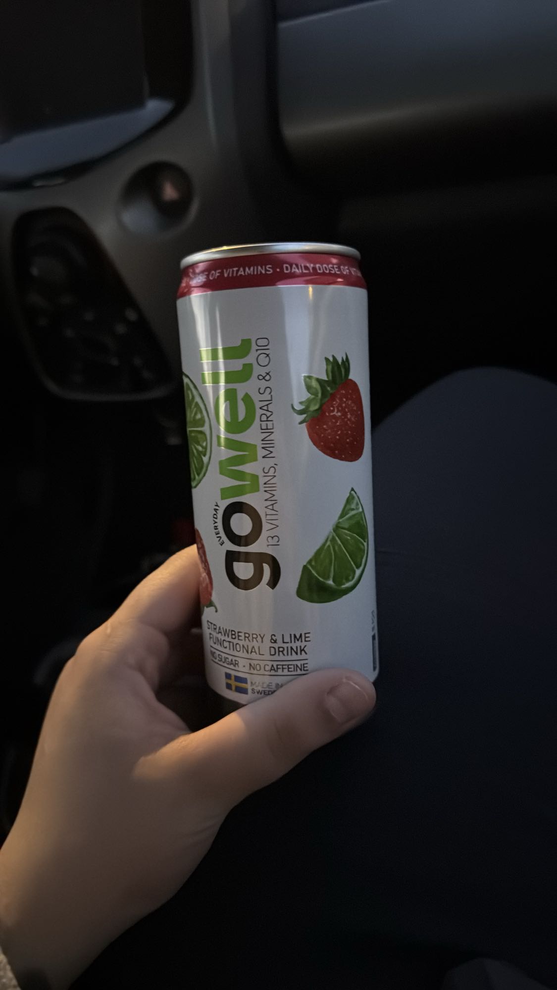 Jordgubb & lime dryck