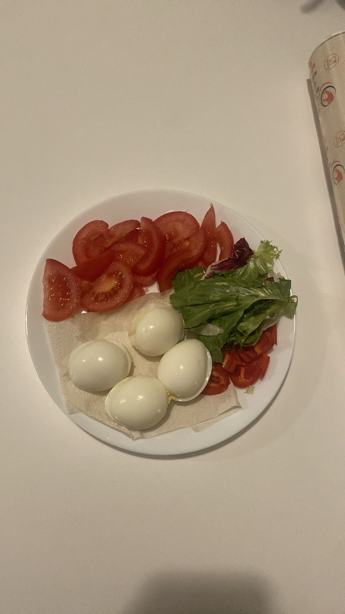 Egg and Veggie Plate