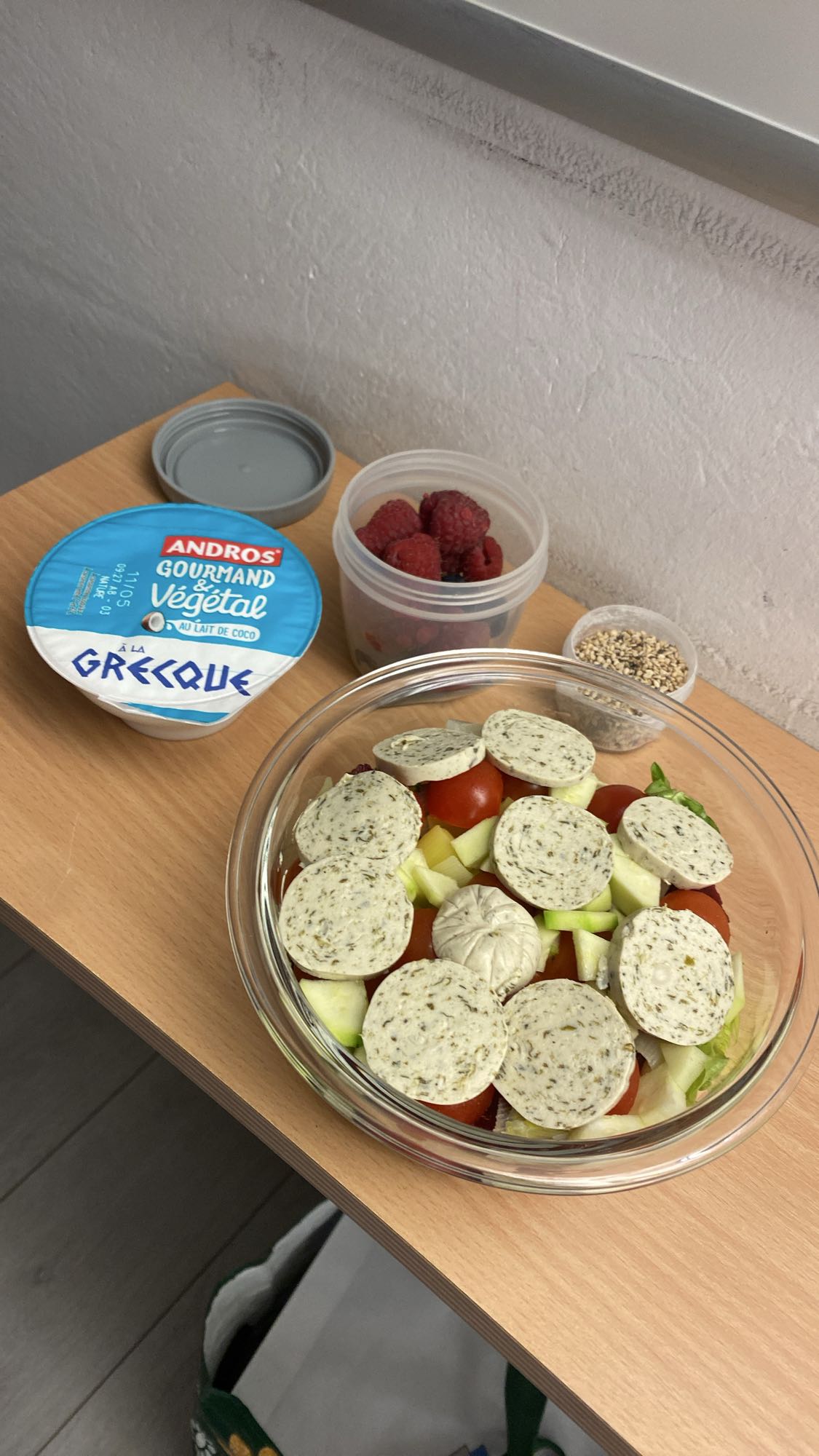 Salade végétale grecque