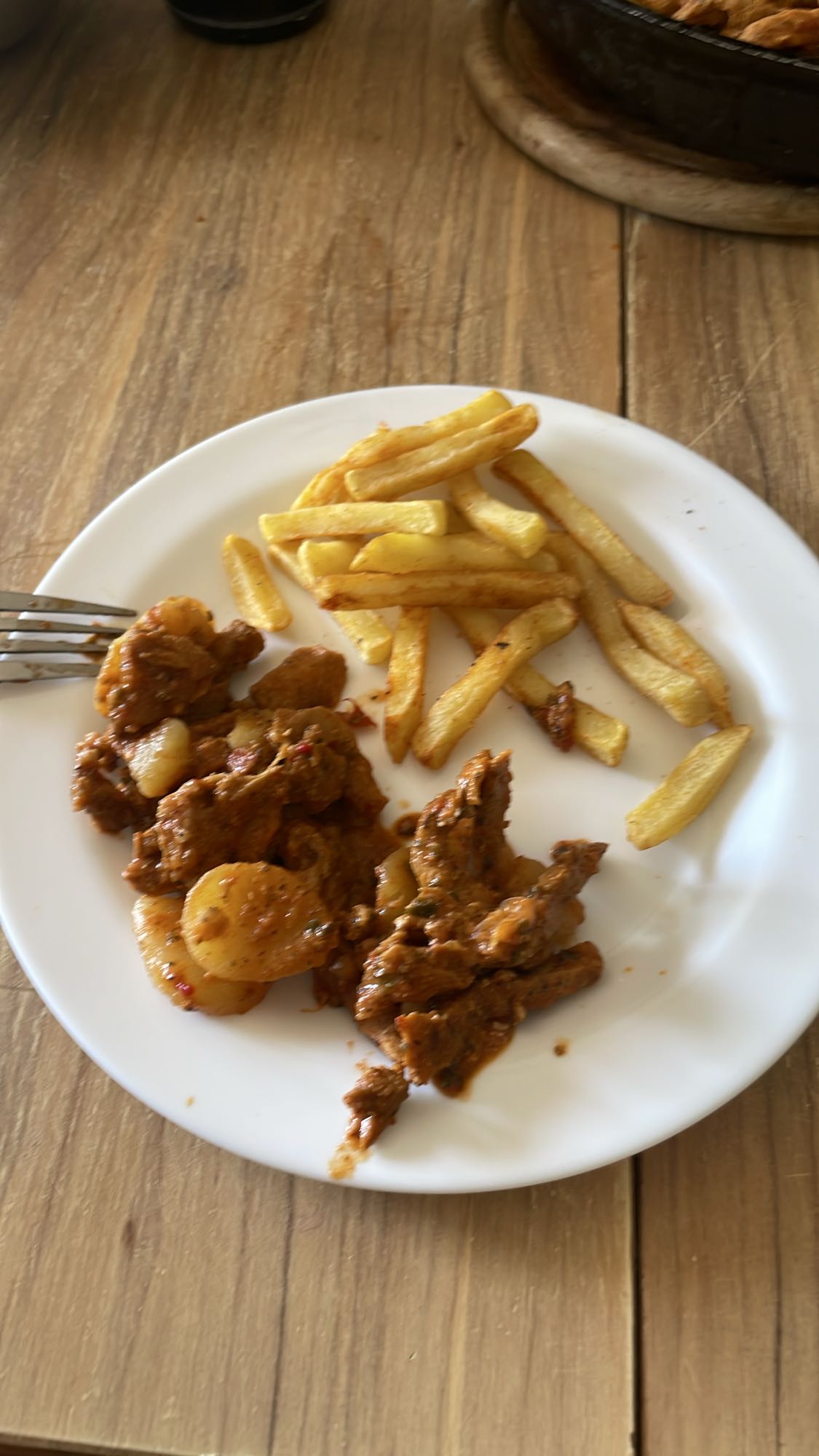 Patates ve Et Yemeği