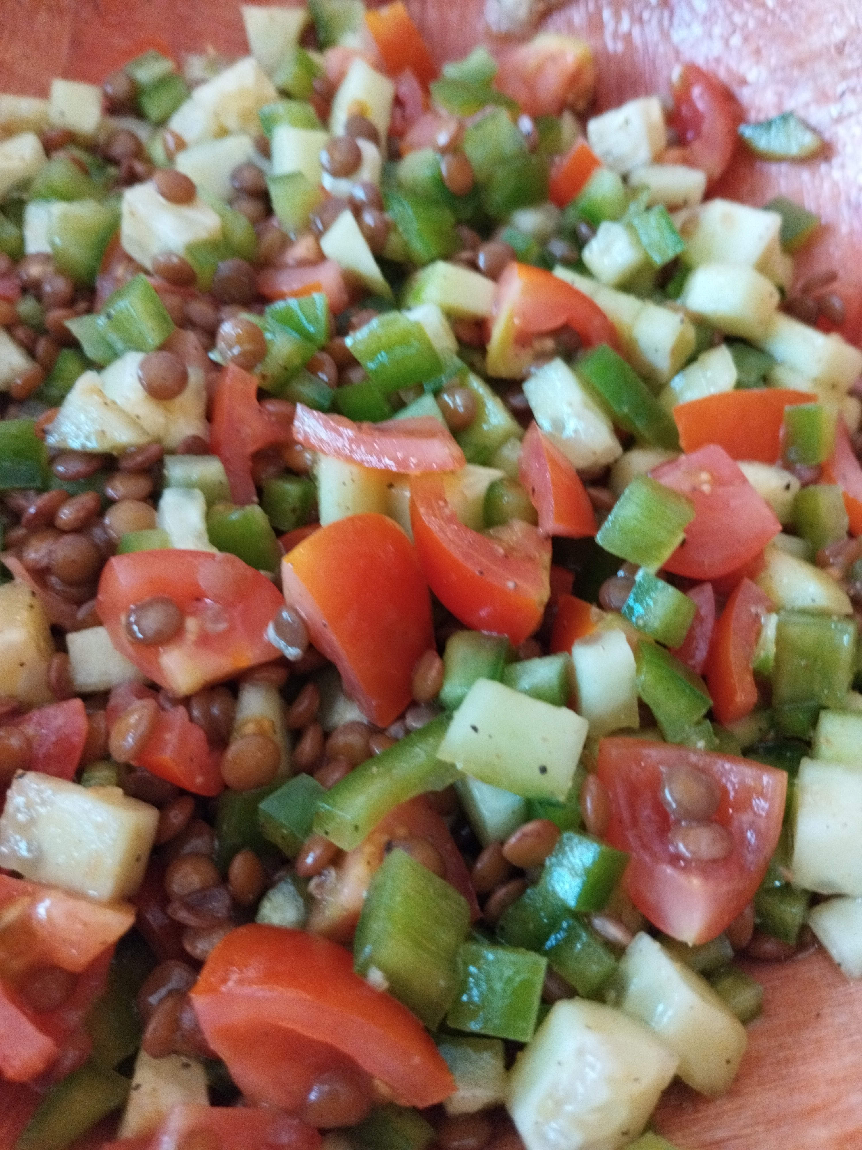 Ensalada de lentejas