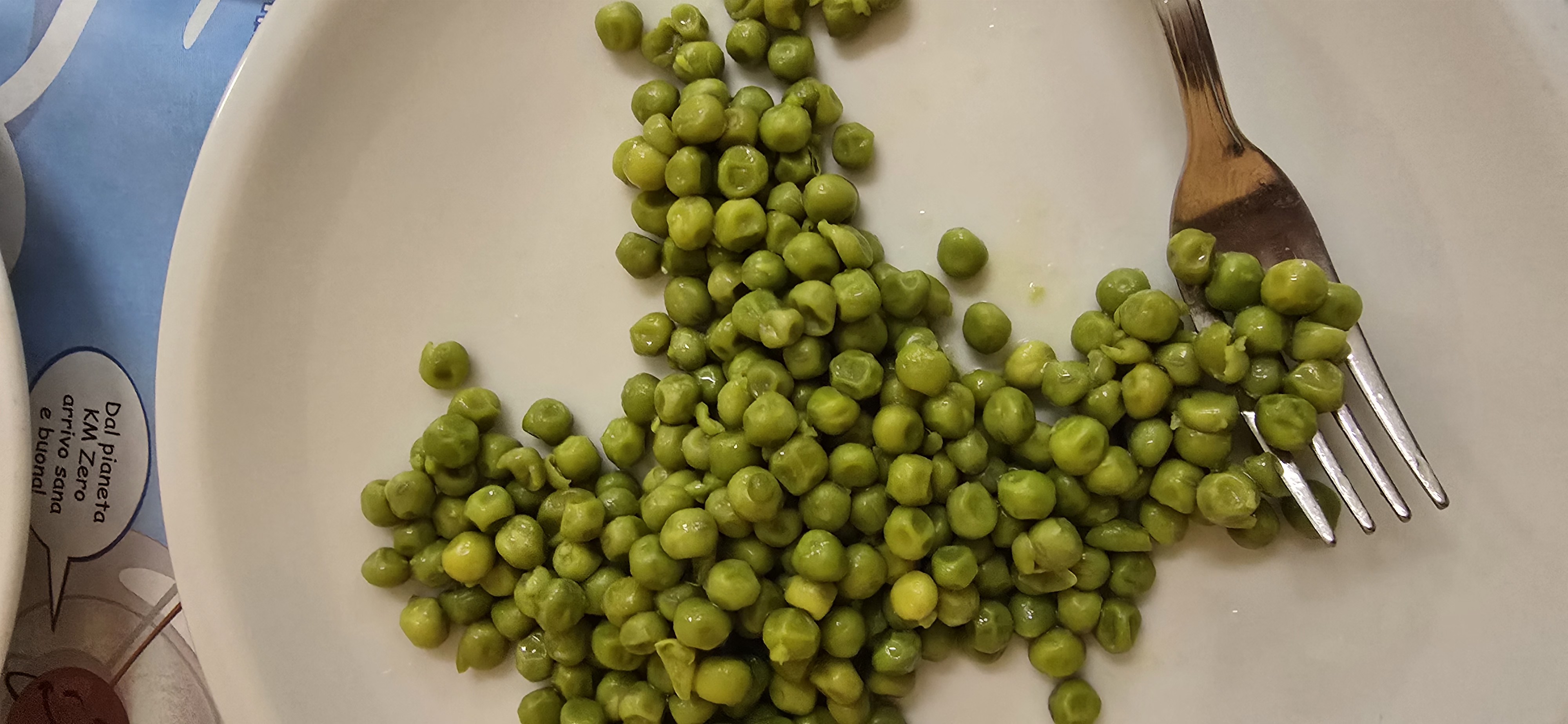 Steamed Green Peas